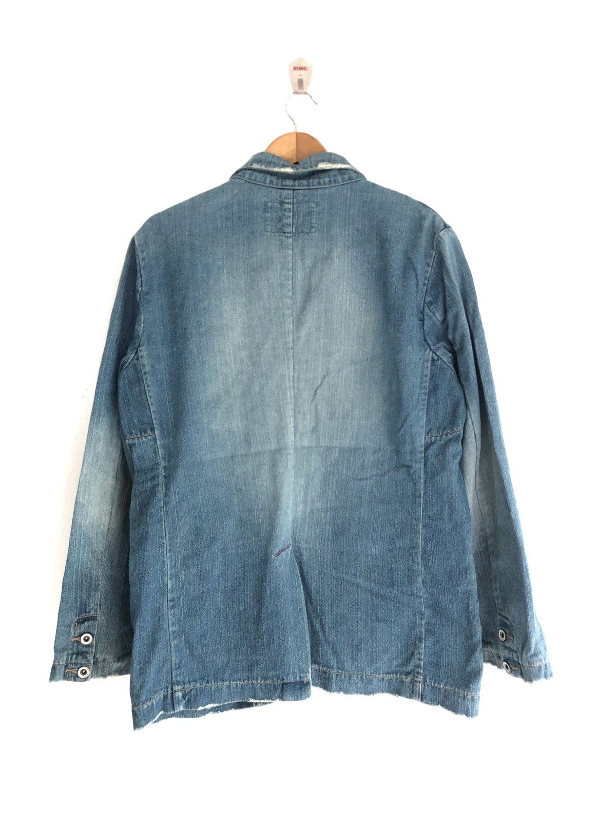 Japanese Brand caravach denim jacket Size US L / EU 52-54 / 3 - 2 Thumbnail
