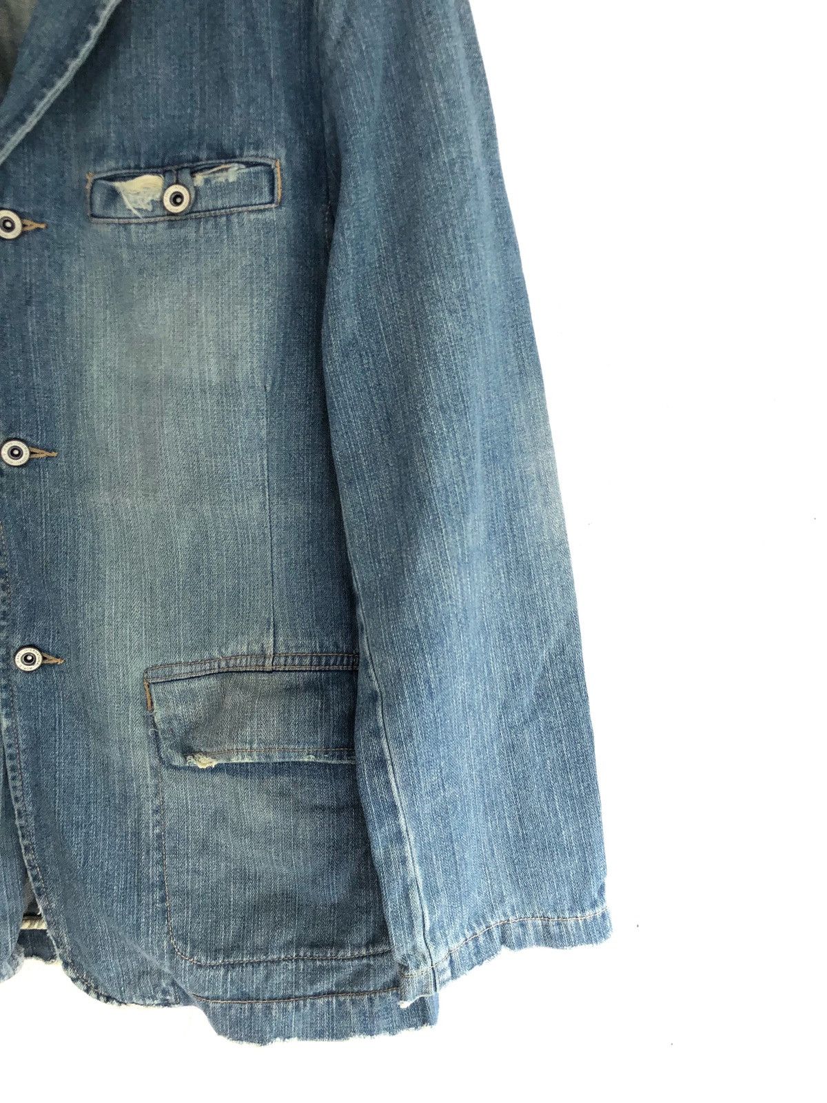 Japanese Brand caravach denim jacket Size US L / EU 52-54 / 3 - 7 Thumbnail
