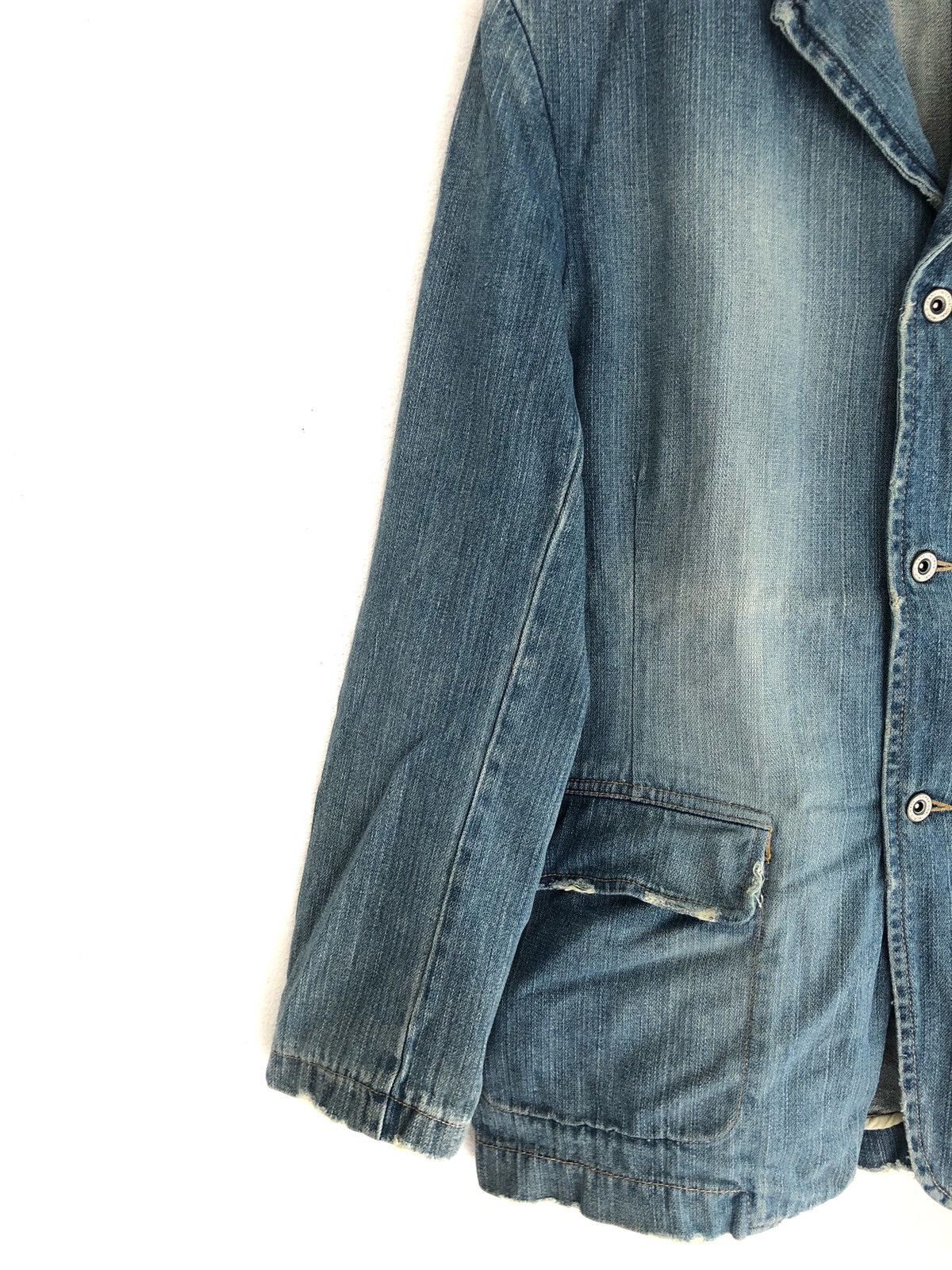 Japanese Brand caravach denim jacket Size US L / EU 52-54 / 3 - 6 Thumbnail