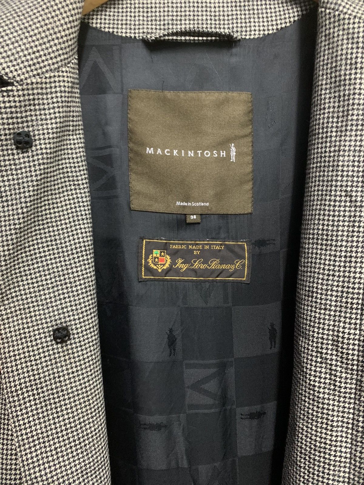 Loro Piana × Vintage RARE ‼️ Mackintosh Loro Piana Wool Trench Coat Jacket Size US M / EU 48-50 / 2 - 5 Thumbnail
