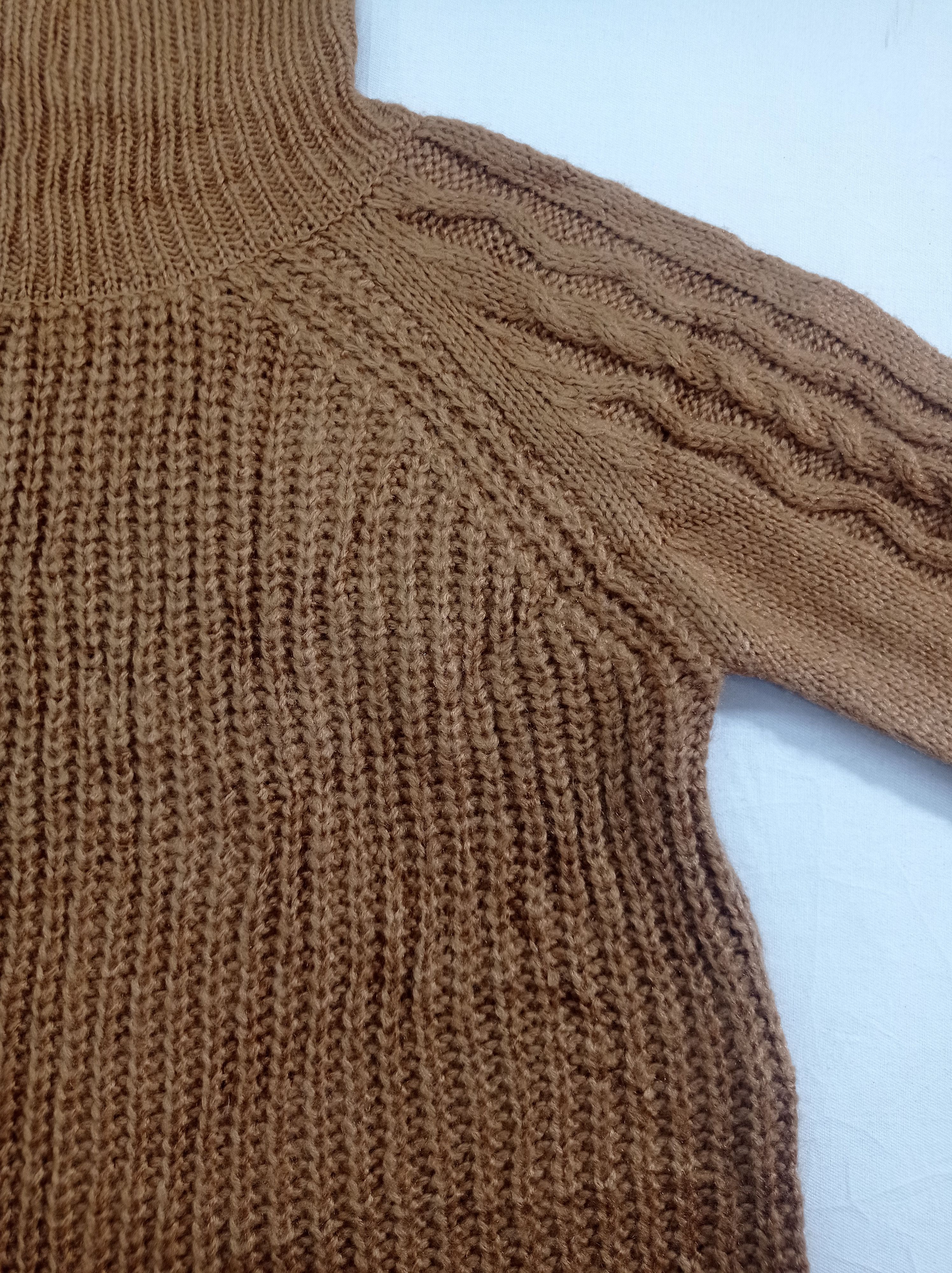 Aran Isles Knitwear × Japanese Brand Japanese Turtleneck Knitted Size US S / EU 44-46 / 1 - 6 Thumbnail