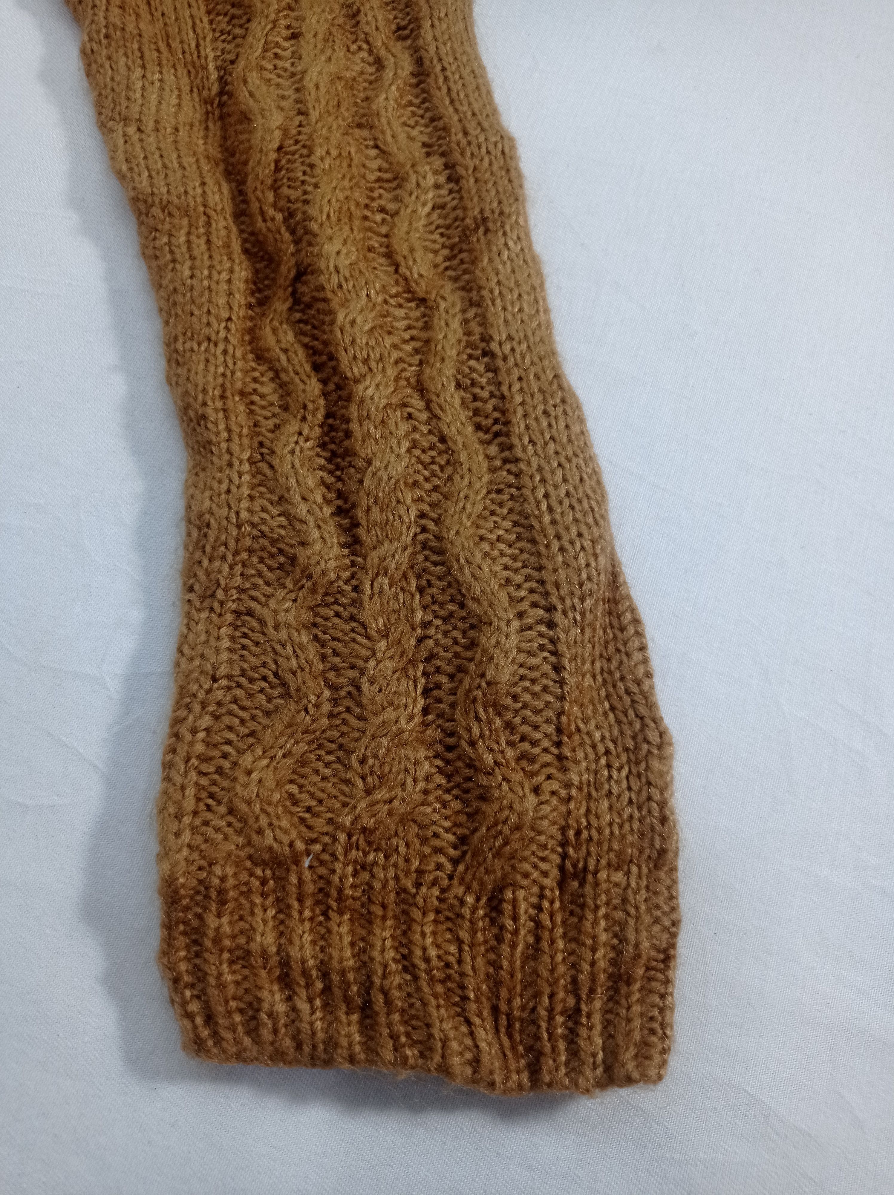 Aran Isles Knitwear × Japanese Brand Japanese Turtleneck Knitted Size US S / EU 44-46 / 1 - 8 Thumbnail