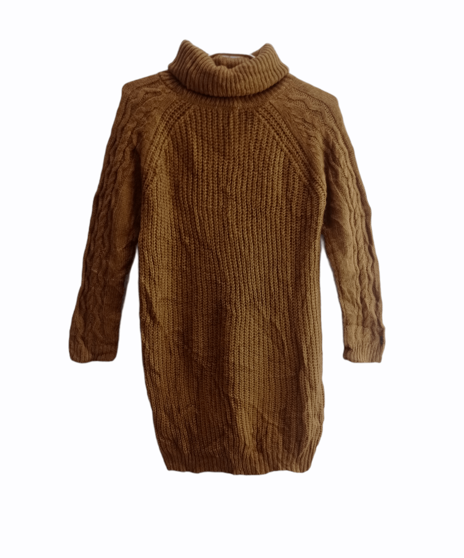 Aran Isles Knitwear × Japanese Brand Japanese Turtleneck Knitted Size US S / EU 44-46 / 1 - 1 Thumbnail