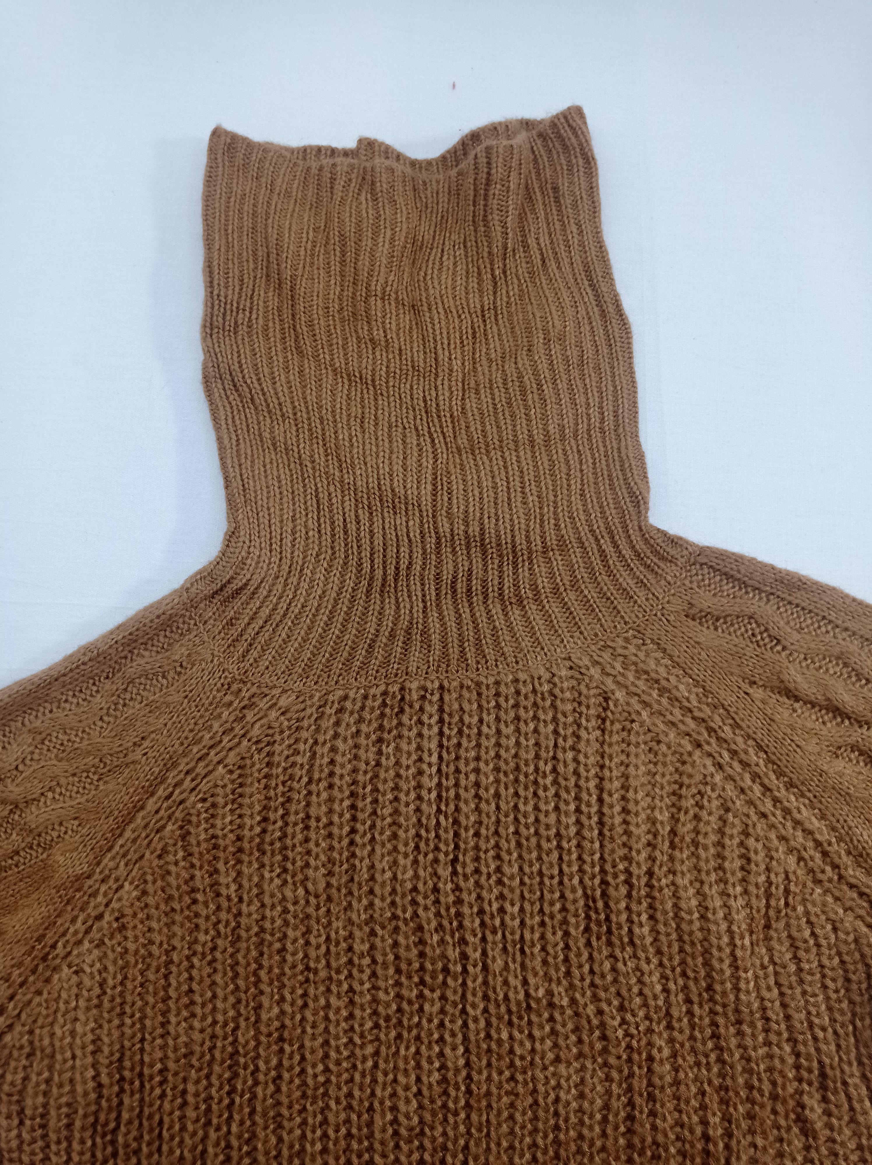 Aran Isles Knitwear × Japanese Brand Japanese Turtleneck Knitted Size US S / EU 44-46 / 1 - 7 Thumbnail