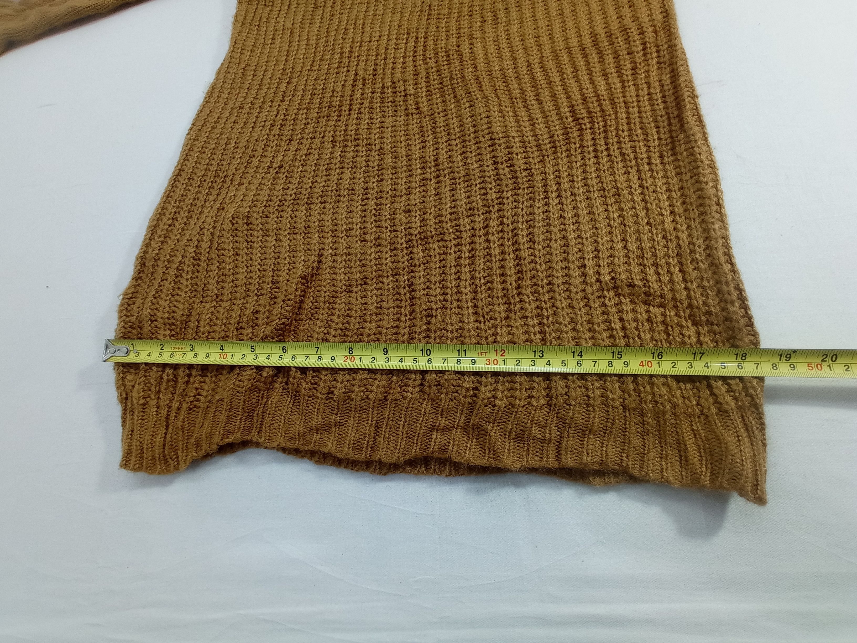 Aran Isles Knitwear × Japanese Brand Japanese Turtleneck Knitted Size US S / EU 44-46 / 1 - 13 Thumbnail