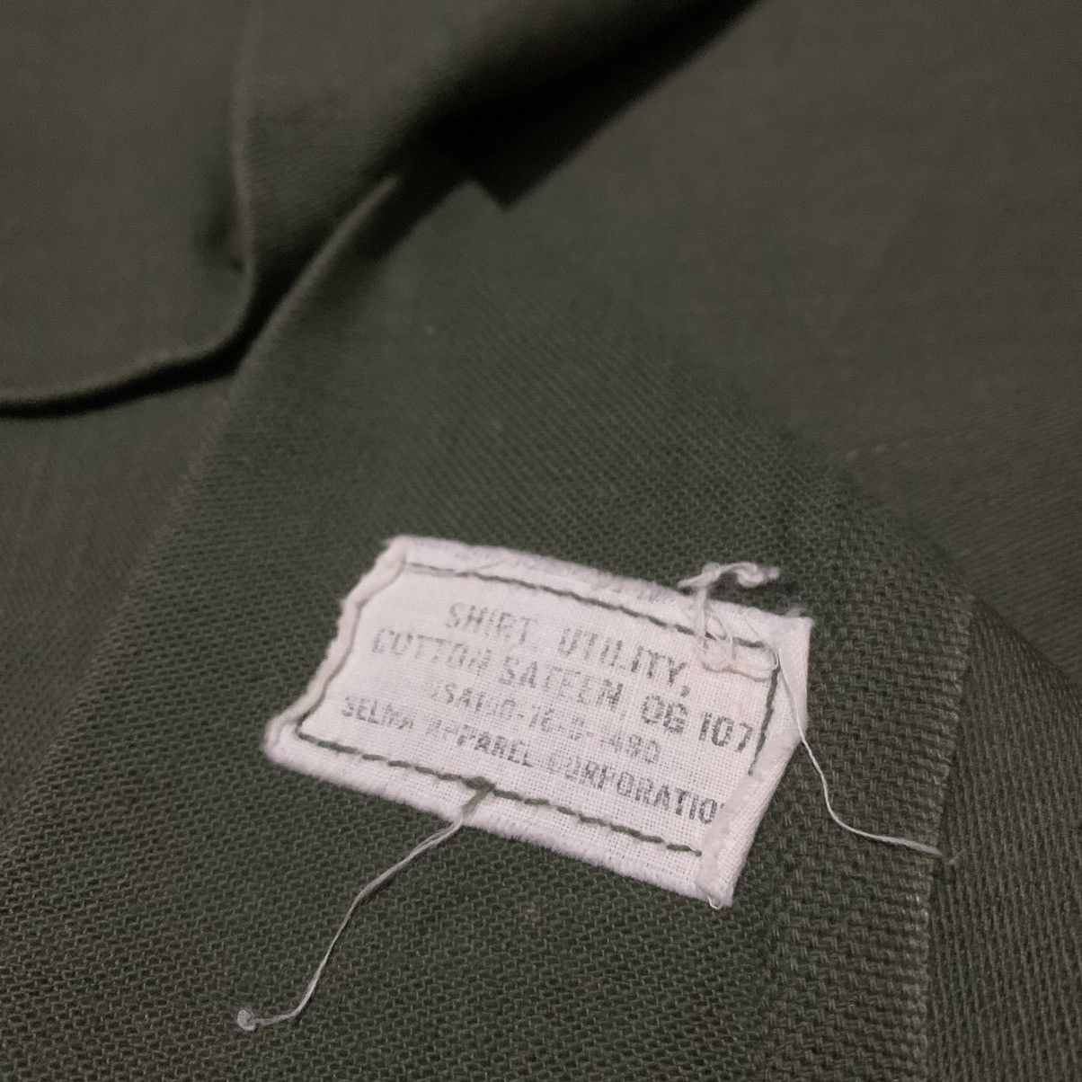 Orslow × Vintage 🔥Vintage Sateen OG 107 studded utility shirt Size US M / EU 48-50 / 2 - 6 Thumbnail