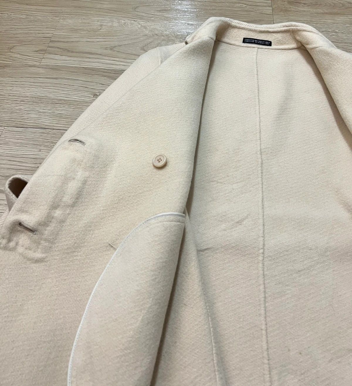 Yohji Yamamoto INED Homme Wool Coat Size US M / EU 48-50 / 2 - 6 Thumbnail