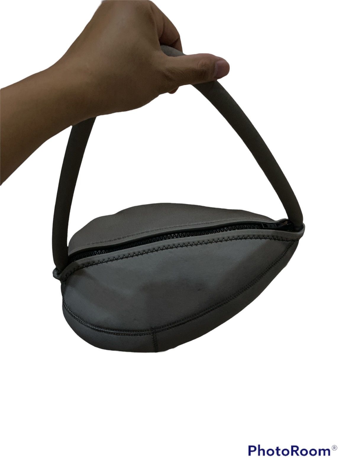 Japanese Brand NAOKO HIROTA UNIQUE BALLON SEMI-OVAL BAG Size ONE SIZE - 3 Thumbnail