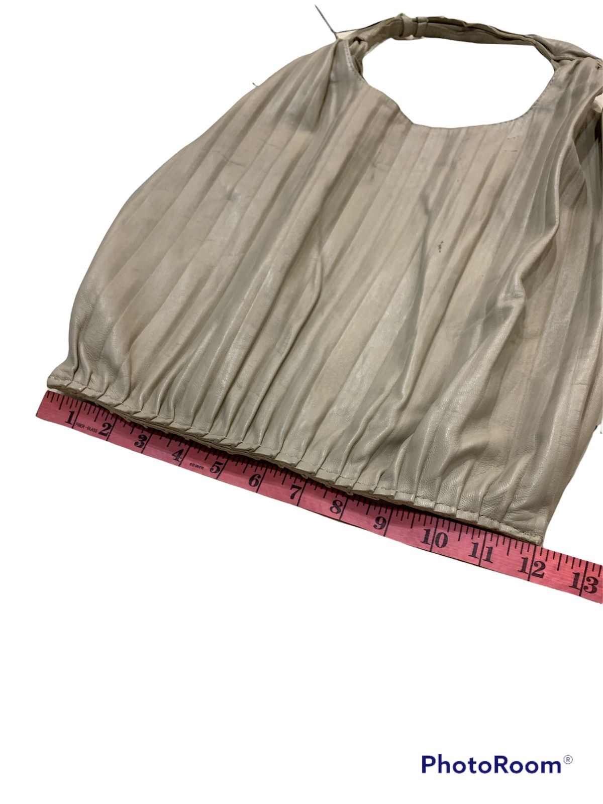 Anglo-Italian ANITA BILARDI PICASSO PLEATED PLISSE VELLUTO SHOULDER BAG Size ONE SIZE - 3 Thumbnail