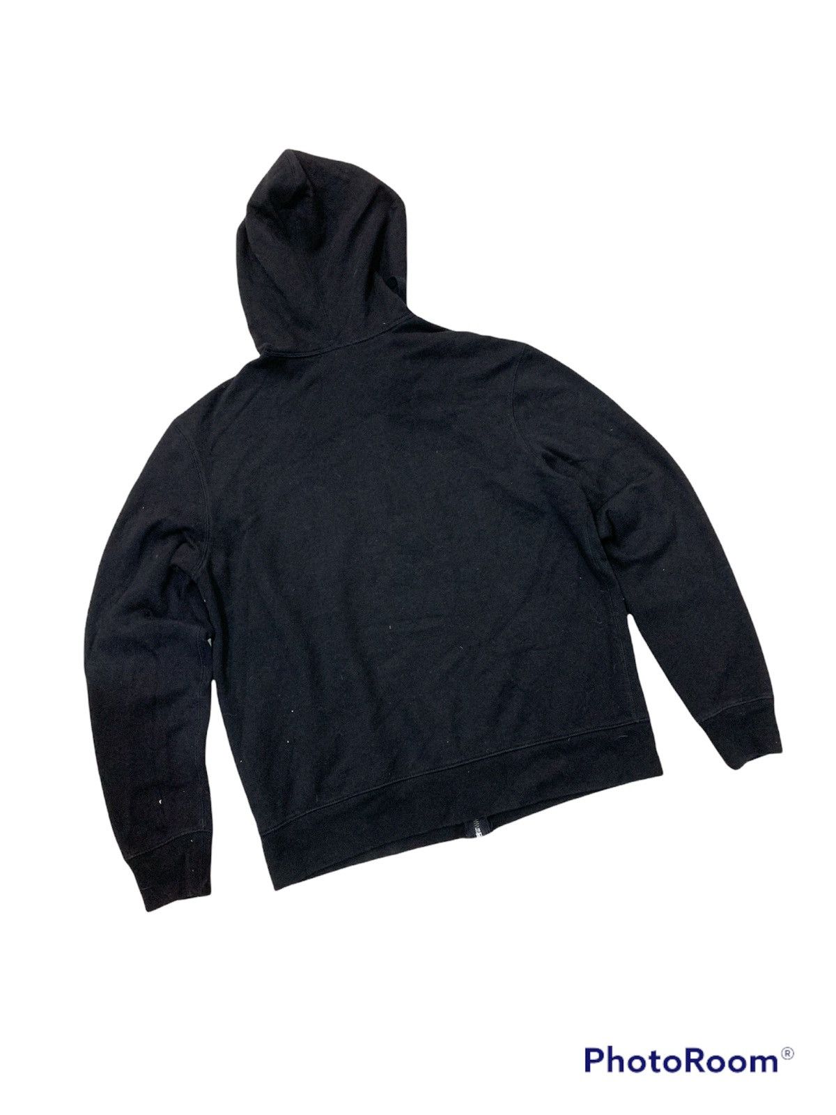 Gap GAP BLACK EMBROIDERED ZIPPER HOODIE Size US S / EU 44-46 / 1 - 3 Thumbnail
