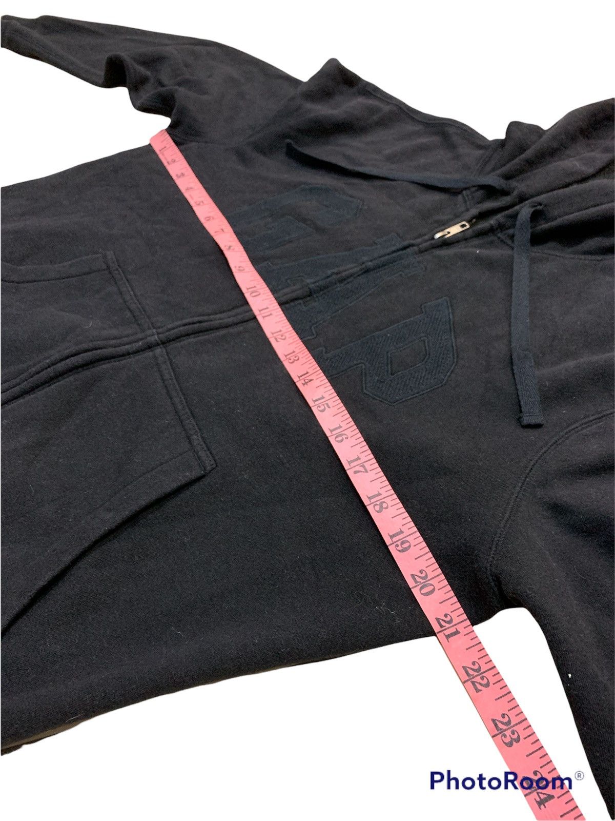 Gap GAP BLACK EMBROIDERED ZIPPER HOODIE Size US S / EU 44-46 / 1 - 6 Thumbnail