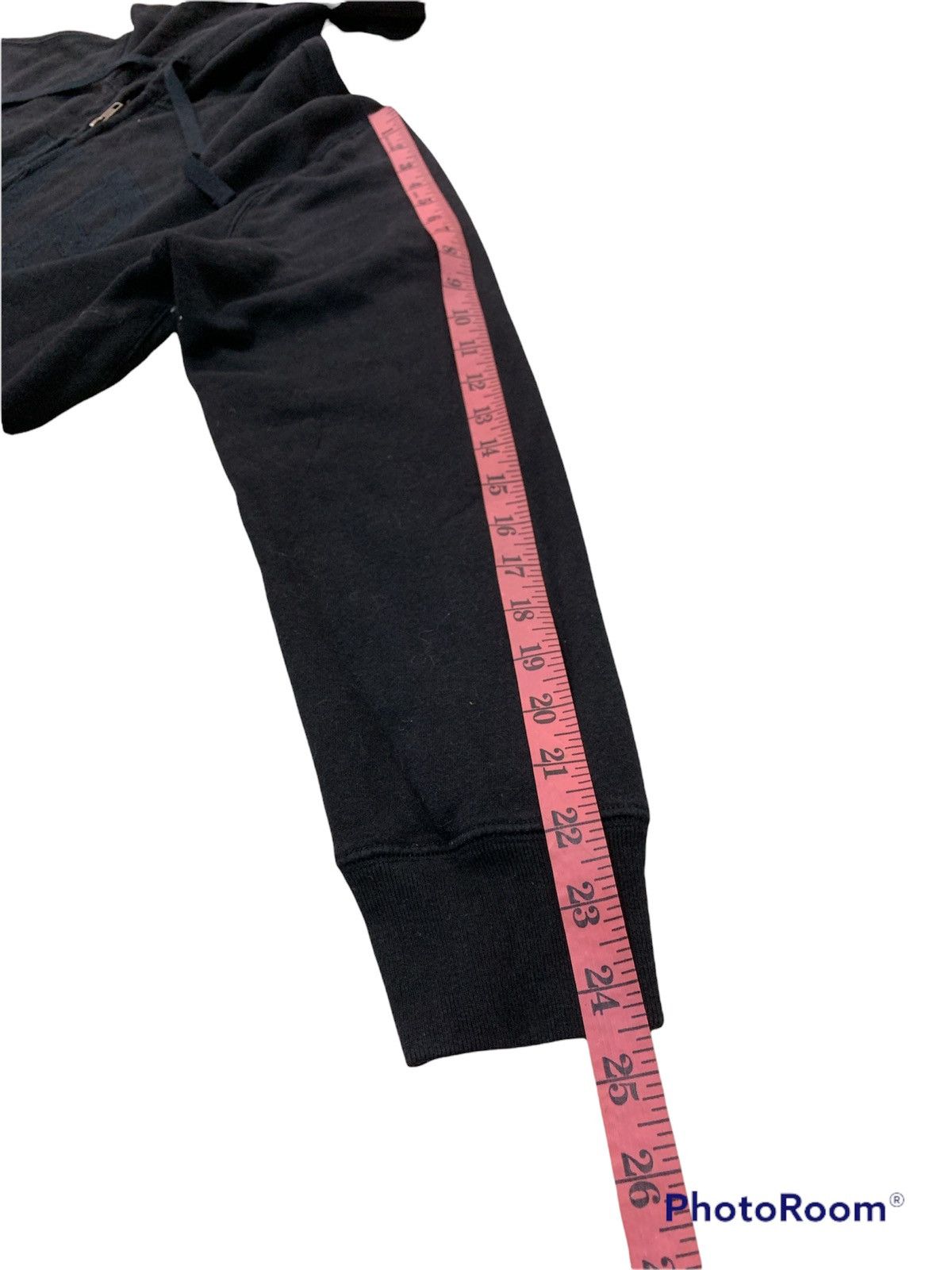 Gap GAP BLACK EMBROIDERED ZIPPER HOODIE Size US S / EU 44-46 / 1 - 5 Thumbnail
