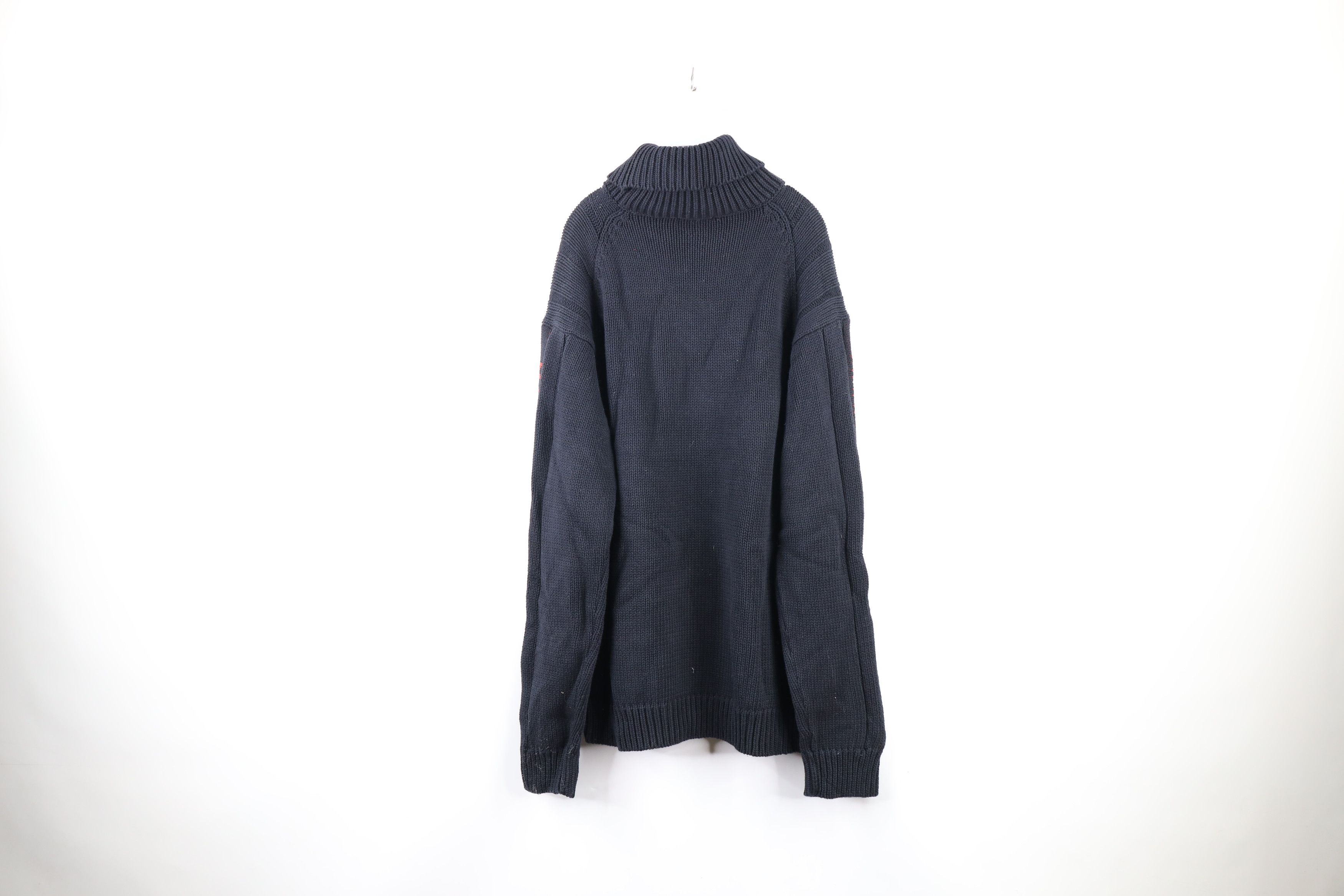 Marithe + Francois Girbaud × Vintage NOS Vintage 90s Marithe Francois Girbaud Turtleneck Sweater Size US XL / EU 56 / 4 - 7 Thumbnail
