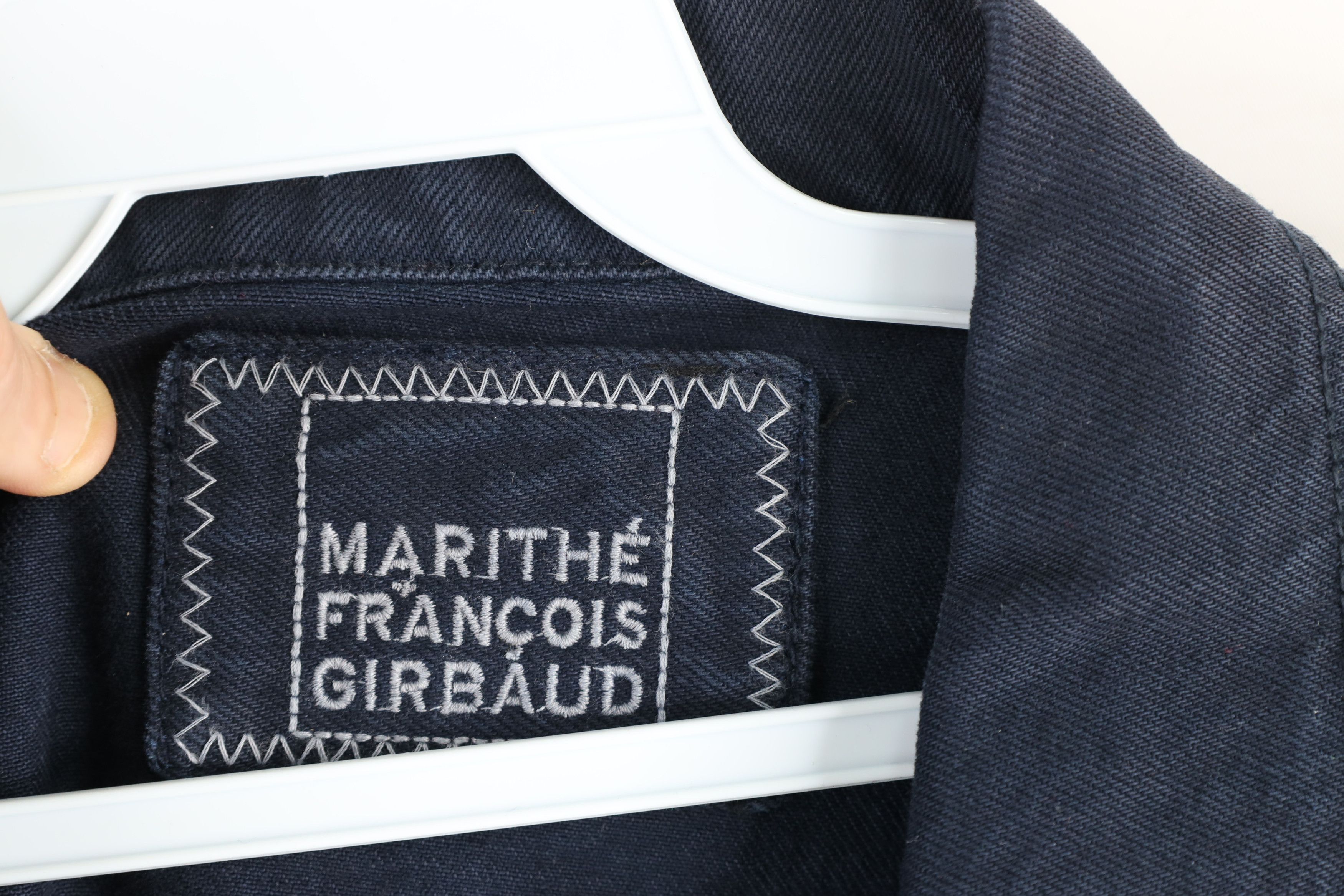 Marithe + Francois Girbaud × Vintage NOS Vintage Marithe Francois Girbaud Denim Trucker Jacket Size US XL / EU 56 / 4 - 7 Thumbnail