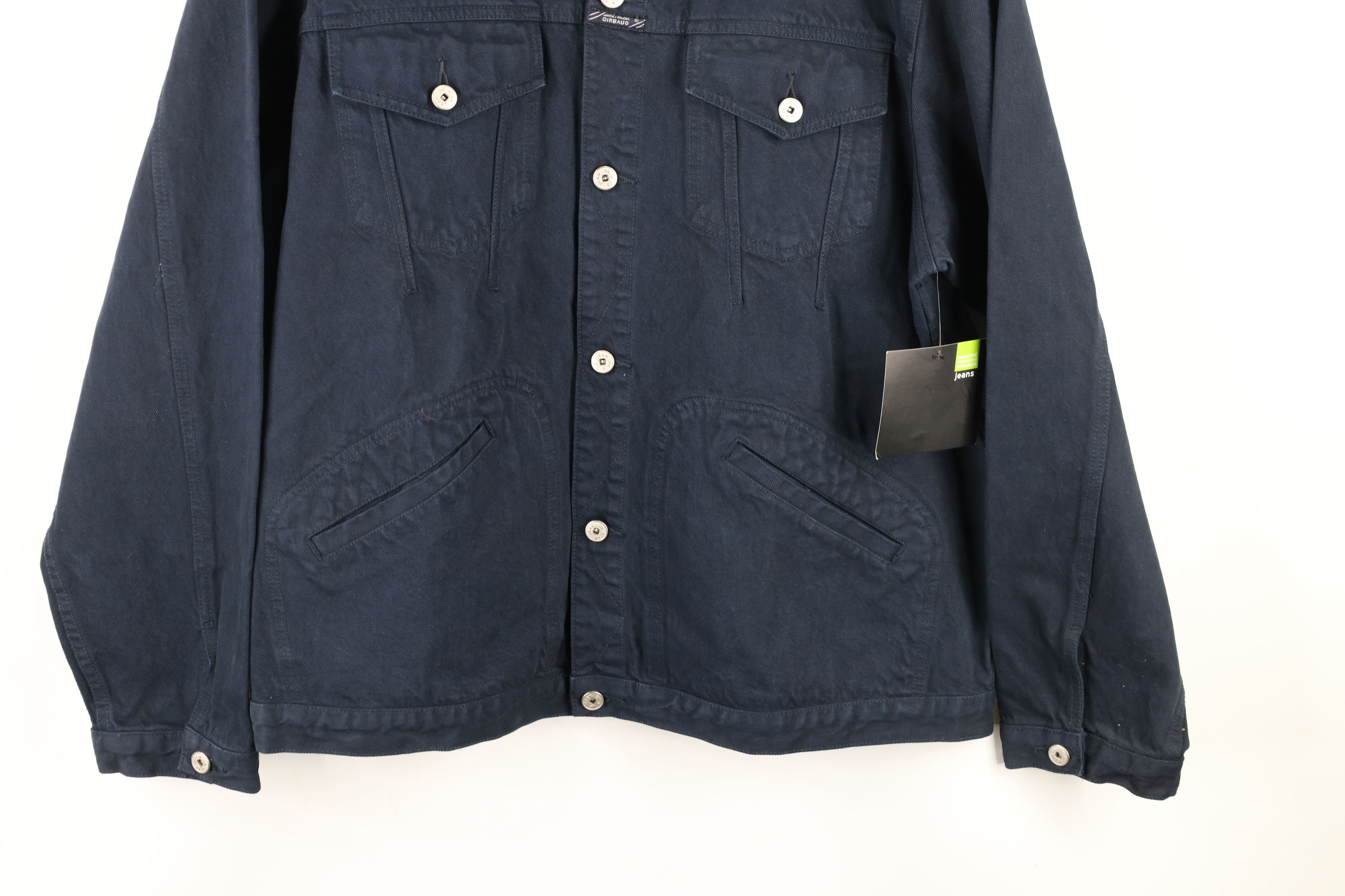 Marithe + Francois Girbaud × Vintage NOS Vintage Marithe Francois Girbaud Denim Trucker Jacket Size US XL / EU 56 / 4 - 4 Thumbnail