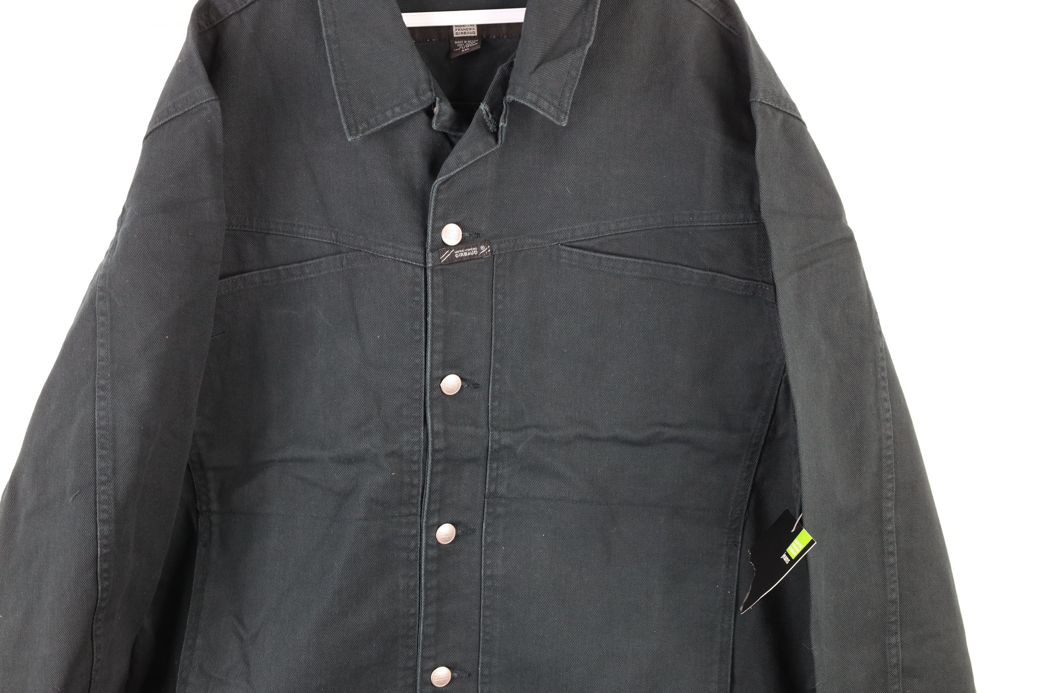 Marithe + Francois Girbaud × Vintage NOS Vintage Marithe Francois Girbaud Denim Trucker Jacket Size US XXL / EU 58 / 5 - 3 Thumbnail