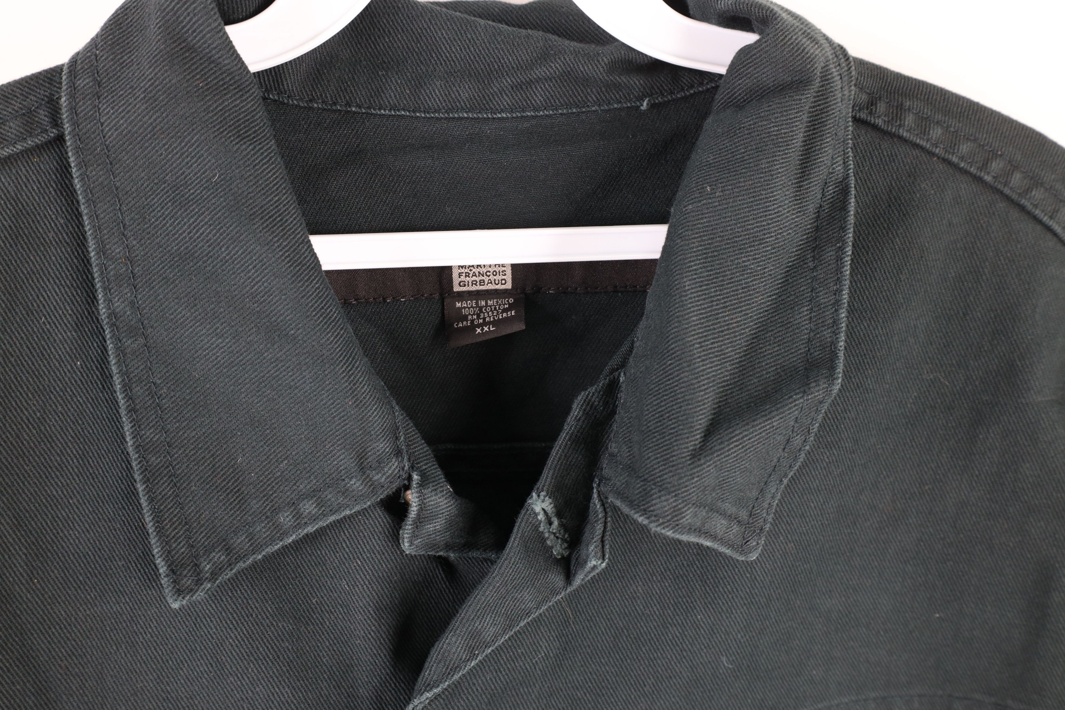 Marithe + Francois Girbaud × Vintage NOS Vintage Marithe Francois Girbaud Denim Trucker Jacket Size US XXL / EU 58 / 5 - 7 Thumbnail