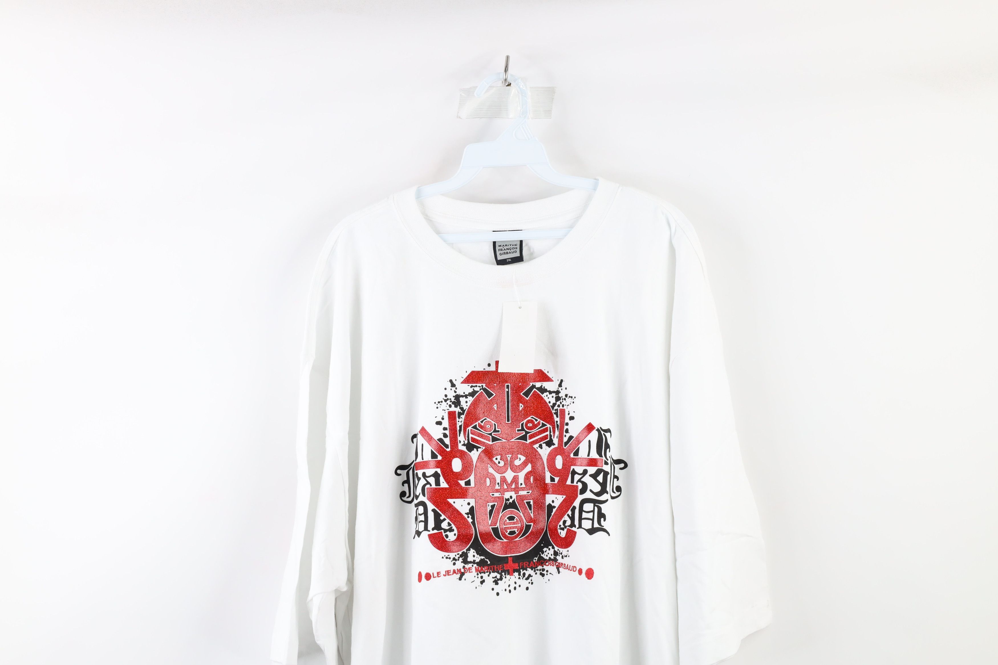 Marithe + Francois Girbaud × Vintage NOS Vintage 90s Marithe Francois Girbaud Baggy Fit T-Shirt Size US XXL / EU 58 / 5 - 2 Thumbnail