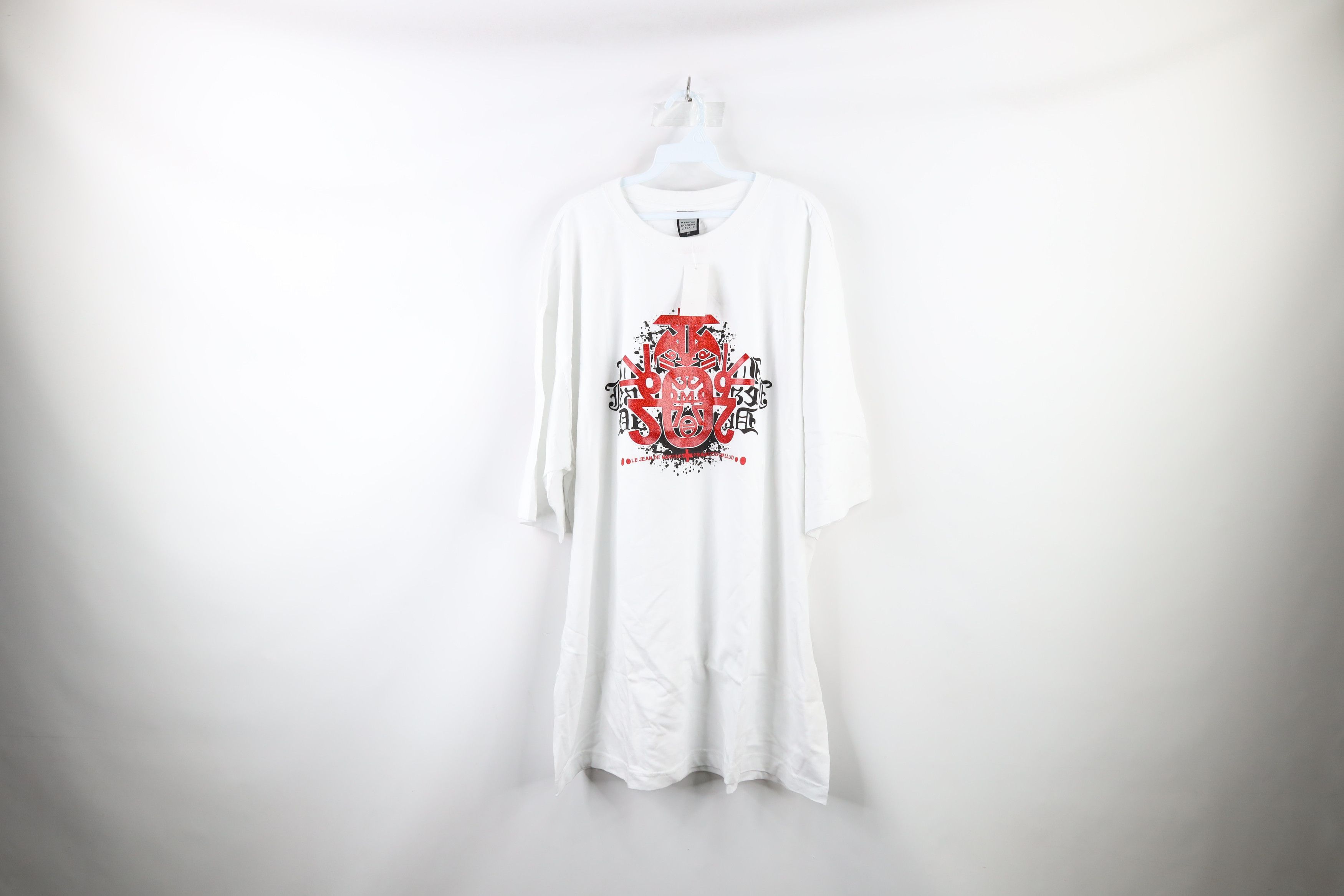 Marithe + Francois Girbaud × Vintage NOS Vintage 90s Marithe Francois Girbaud Baggy Fit T-Shirt Size US XXL / EU 58 / 5 - 1 Thumbnail