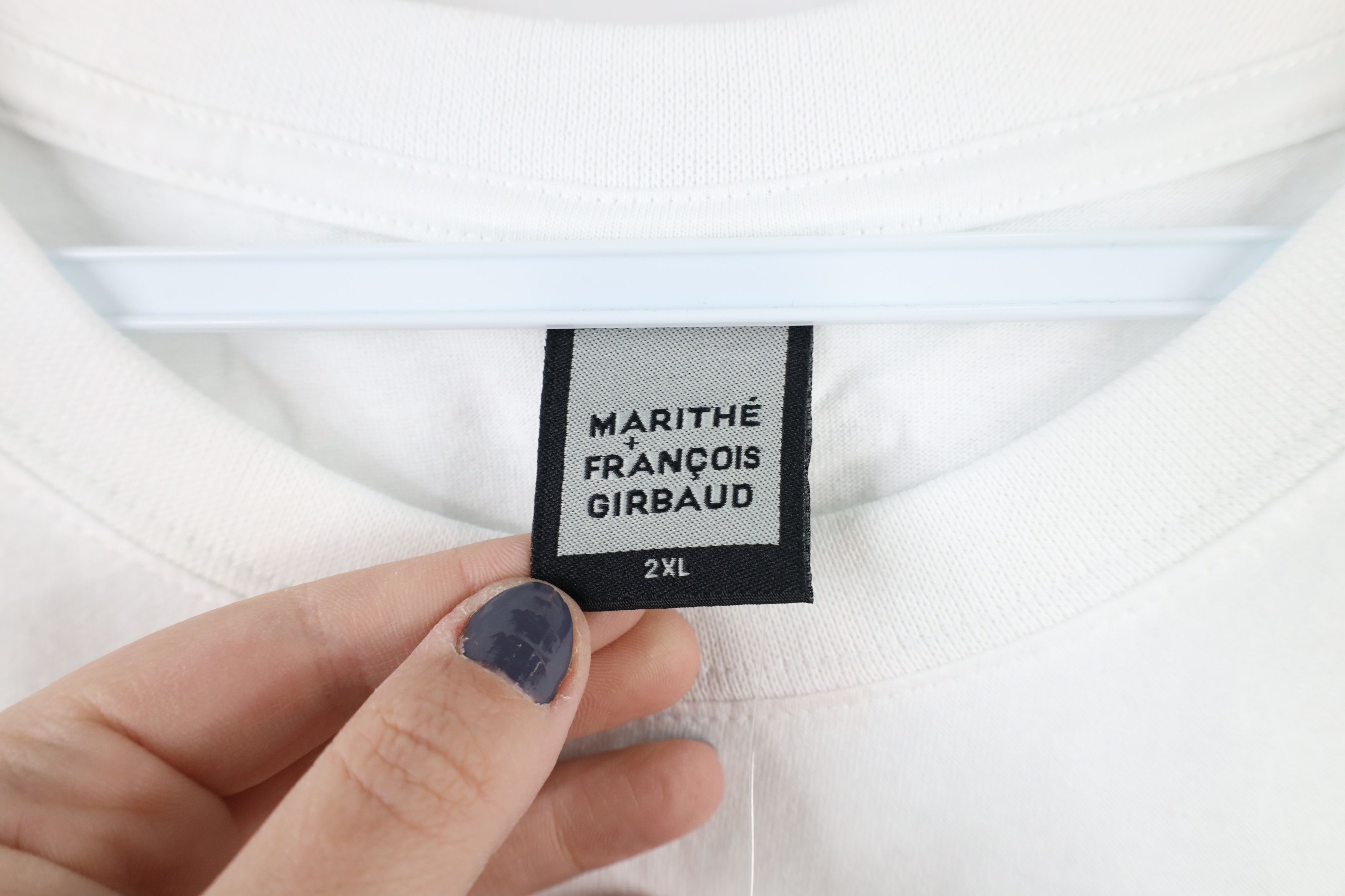 Marithe + Francois Girbaud × Vintage NOS Vintage 90s Marithe Francois Girbaud Baggy Fit T-Shirt Size US XXL / EU 58 / 5 - 5 Thumbnail