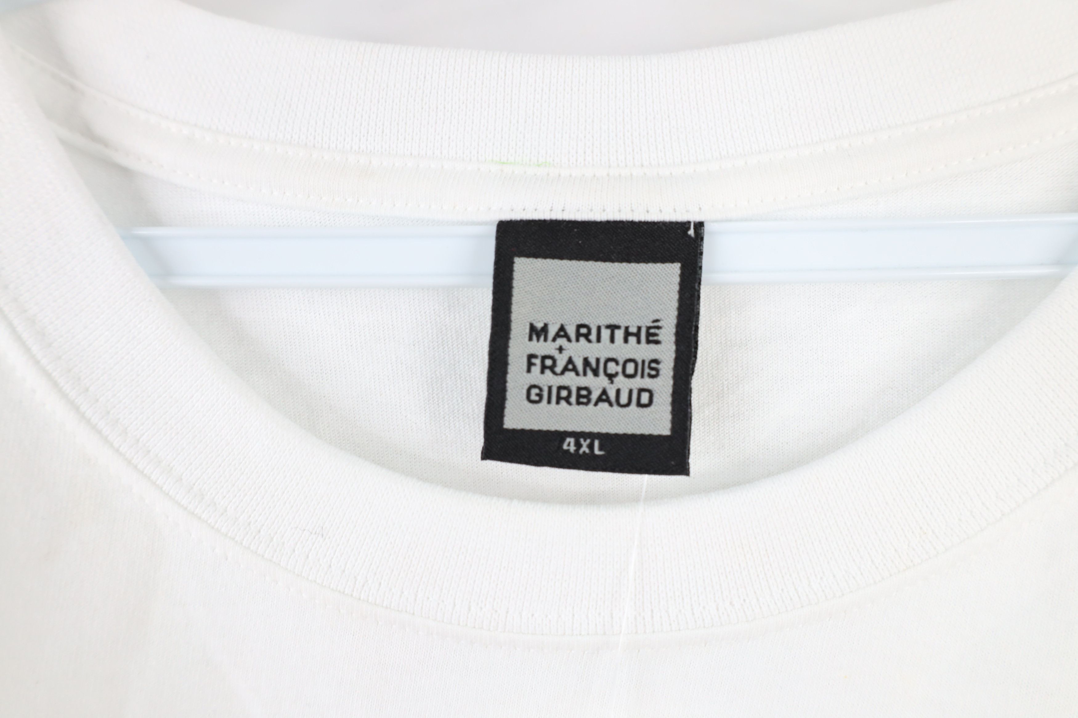 Marithe + Francois Girbaud × Vintage NOS Vintage 90s Marithe Francois Girbaud Baggy T-Shirt 4XL Size US XXL / EU 58 / 5 - 5 Thumbnail