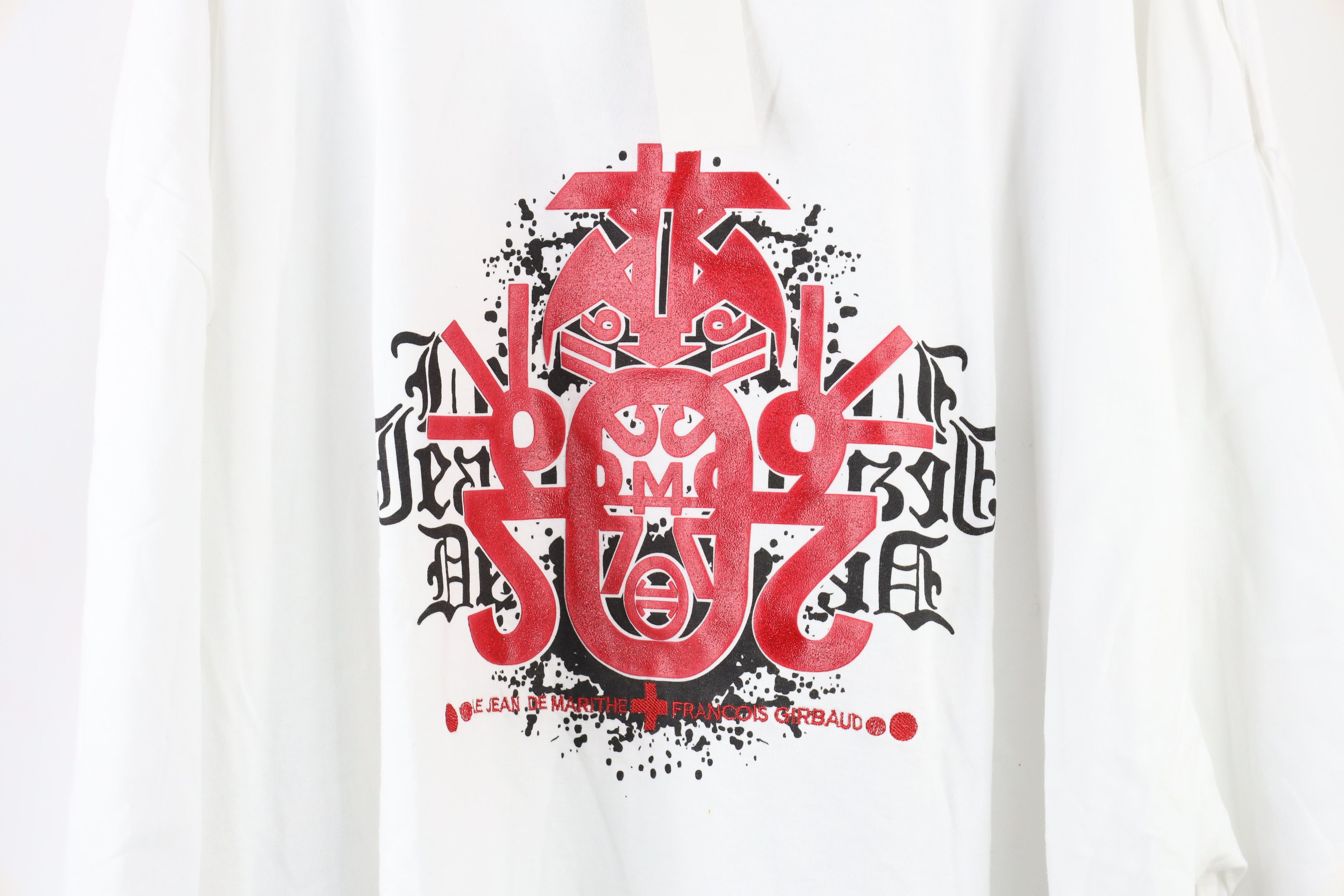 Marithe + Francois Girbaud × Vintage NOS Vintage 90s Marithe Francois Girbaud Baggy T-Shirt 4XL Size US XXL / EU 58 / 5 - 4 Thumbnail
