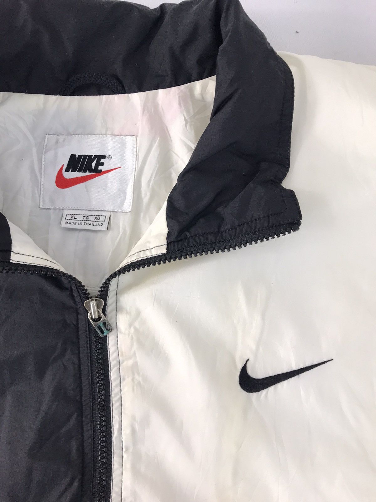 Nike 90s Nike Quilted Windbreakers Jacket Embroidery Logo R071j Size US XL / EU 56 / 4 - 5 Thumbnail