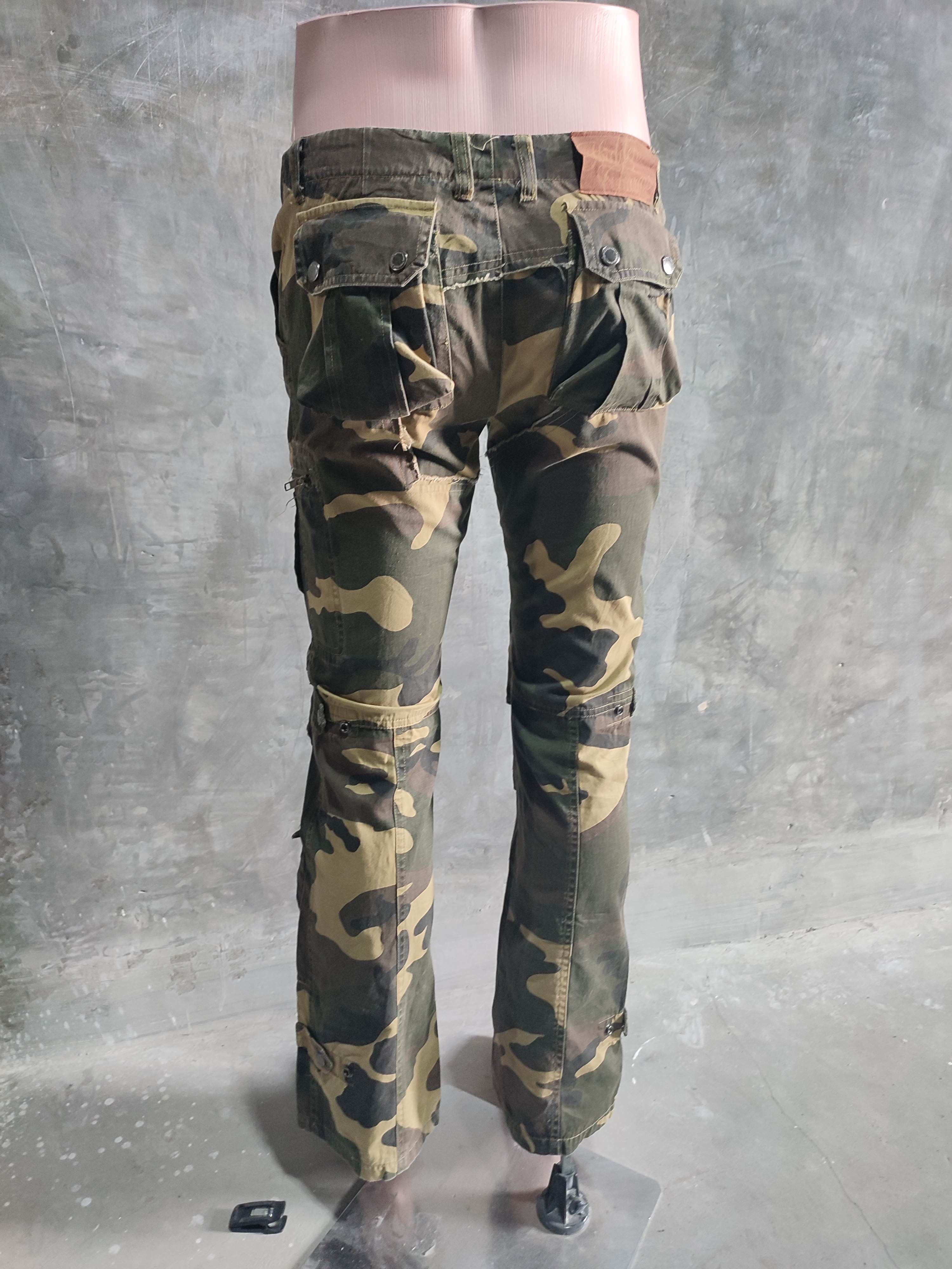 Designer 🔥Hidden Charm 3D Multipocket Cargo Camo Pants Size US 29 - 11 Thumbnail