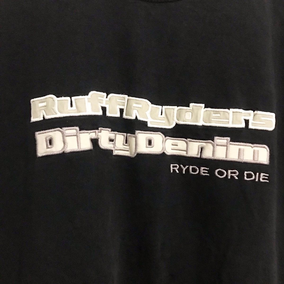 Ruff Ryders Vintage Dmx Ruff Ryder Dirty Denim Size US XL / EU 56 / 4 - 2 Thumbnail