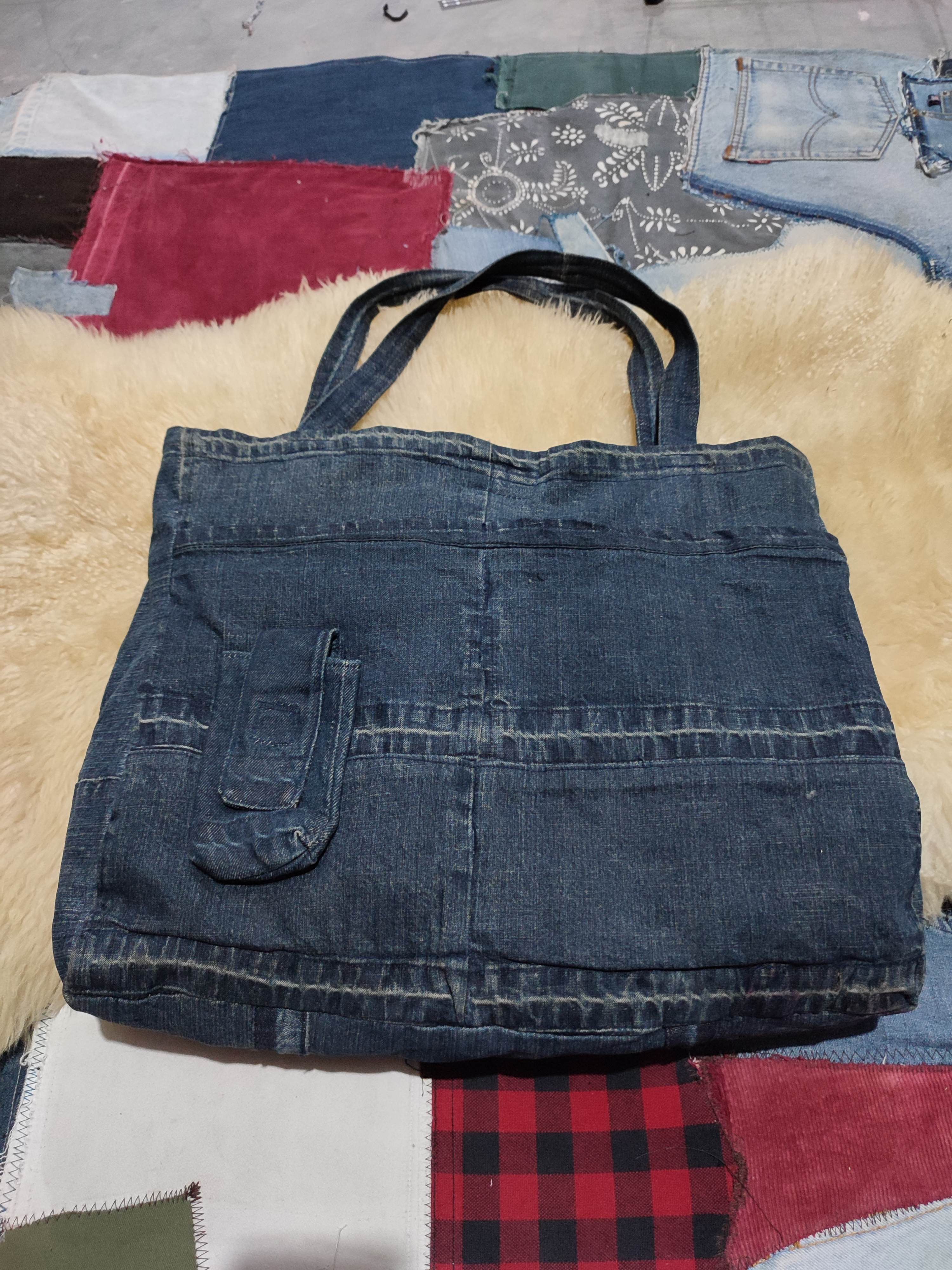 Other 🔥Multipocket Denim / Jeans Tote bag Size ONE SIZE - 4 Thumbnail