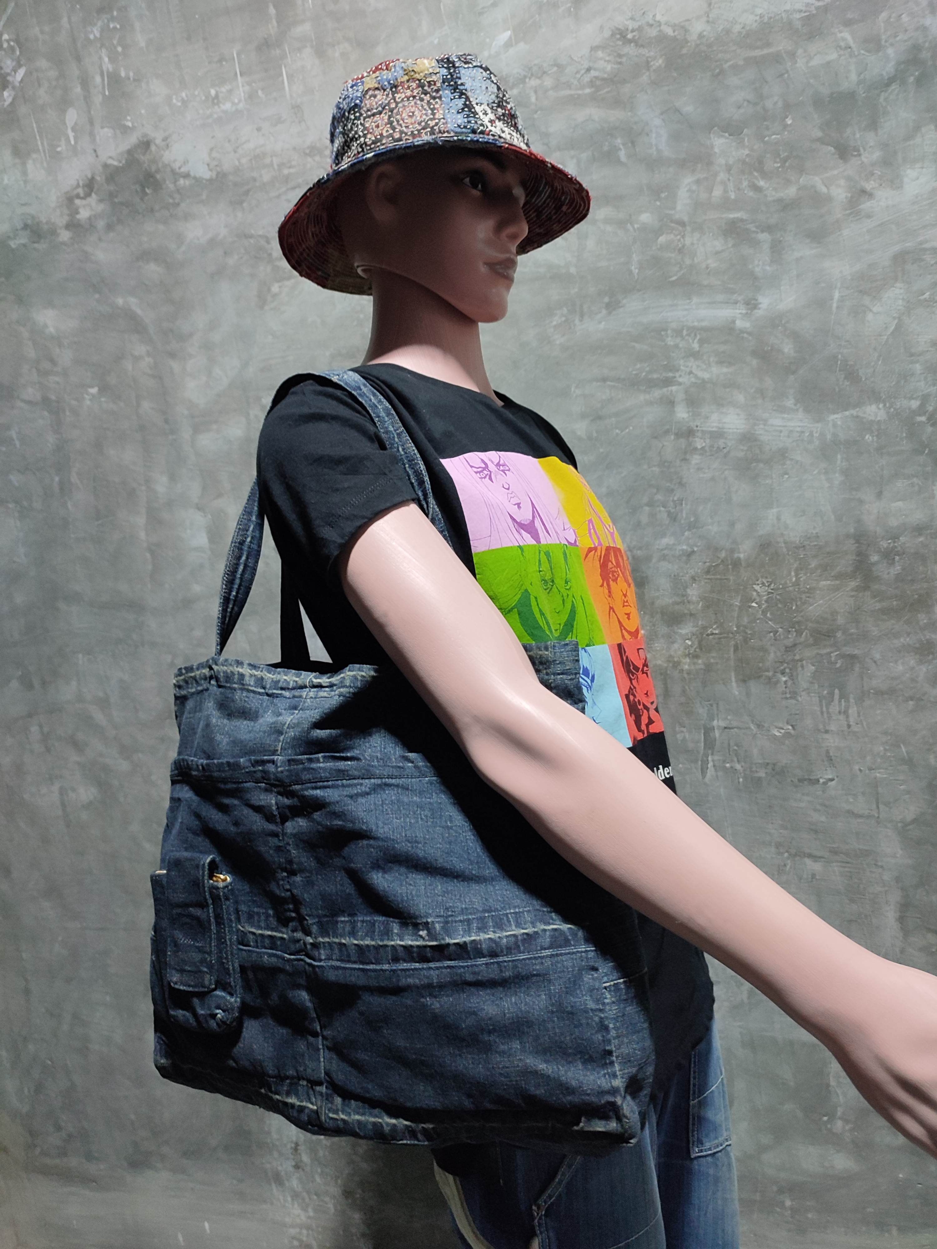 Other 🔥Multipocket Denim / Jeans Tote bag Size ONE SIZE - 2 Thumbnail