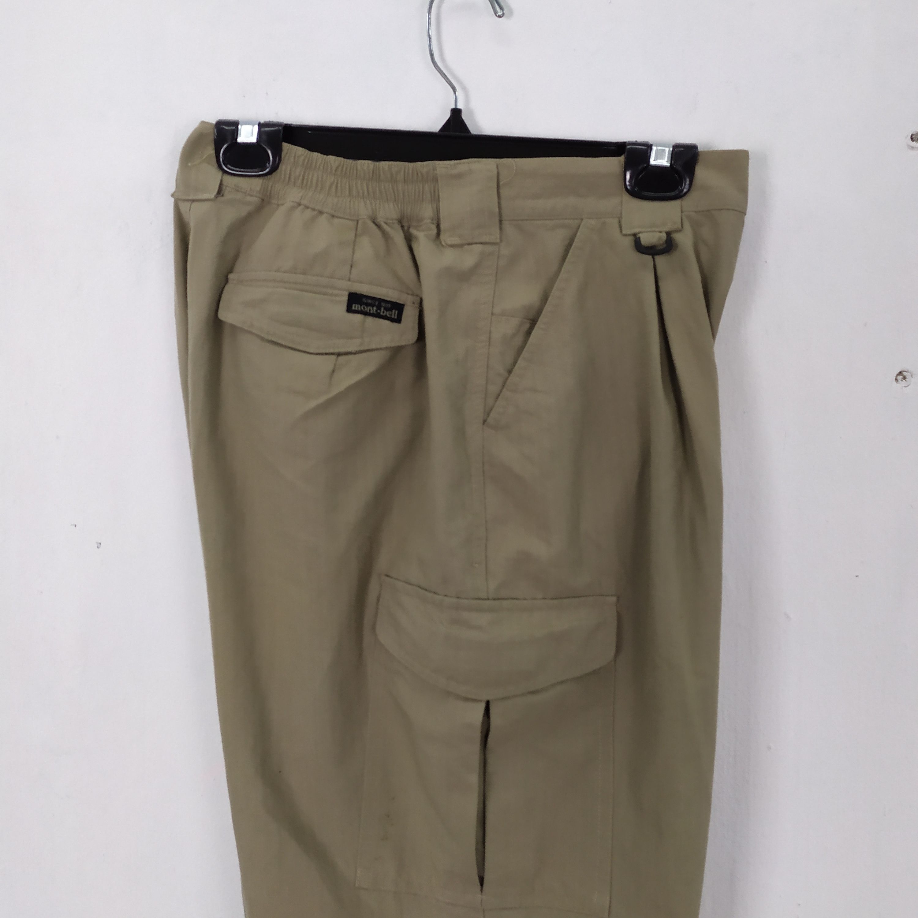 Japanese Brand × Montbell MONTBELL CARGO PANTS MULTIPOCKET TACTICAL Size US 28 / EU 44 - 3 Thumbnail