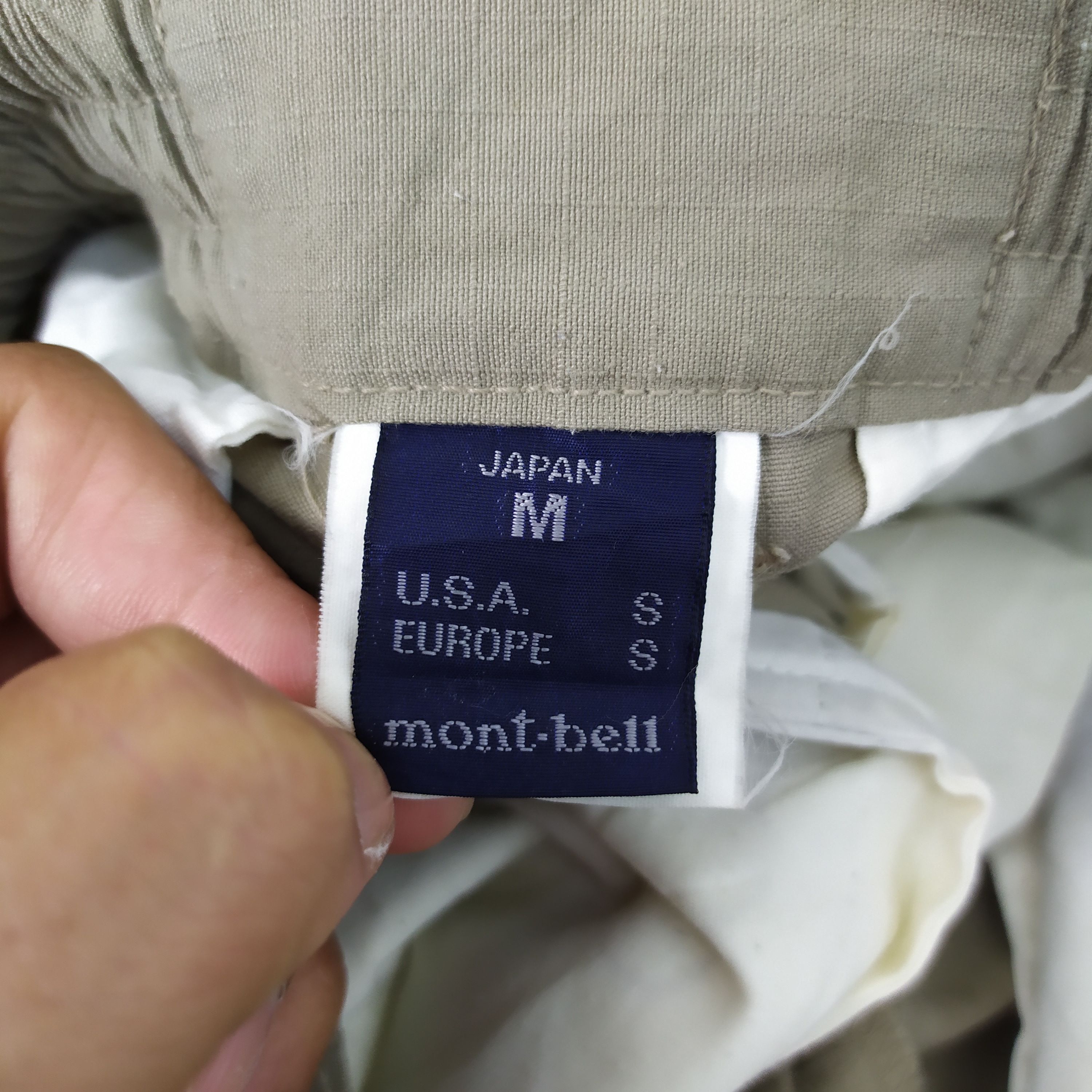 Japanese Brand × Montbell MONTBELL CARGO PANTS MULTIPOCKET TACTICAL Size US 28 / EU 44 - 12 Thumbnail