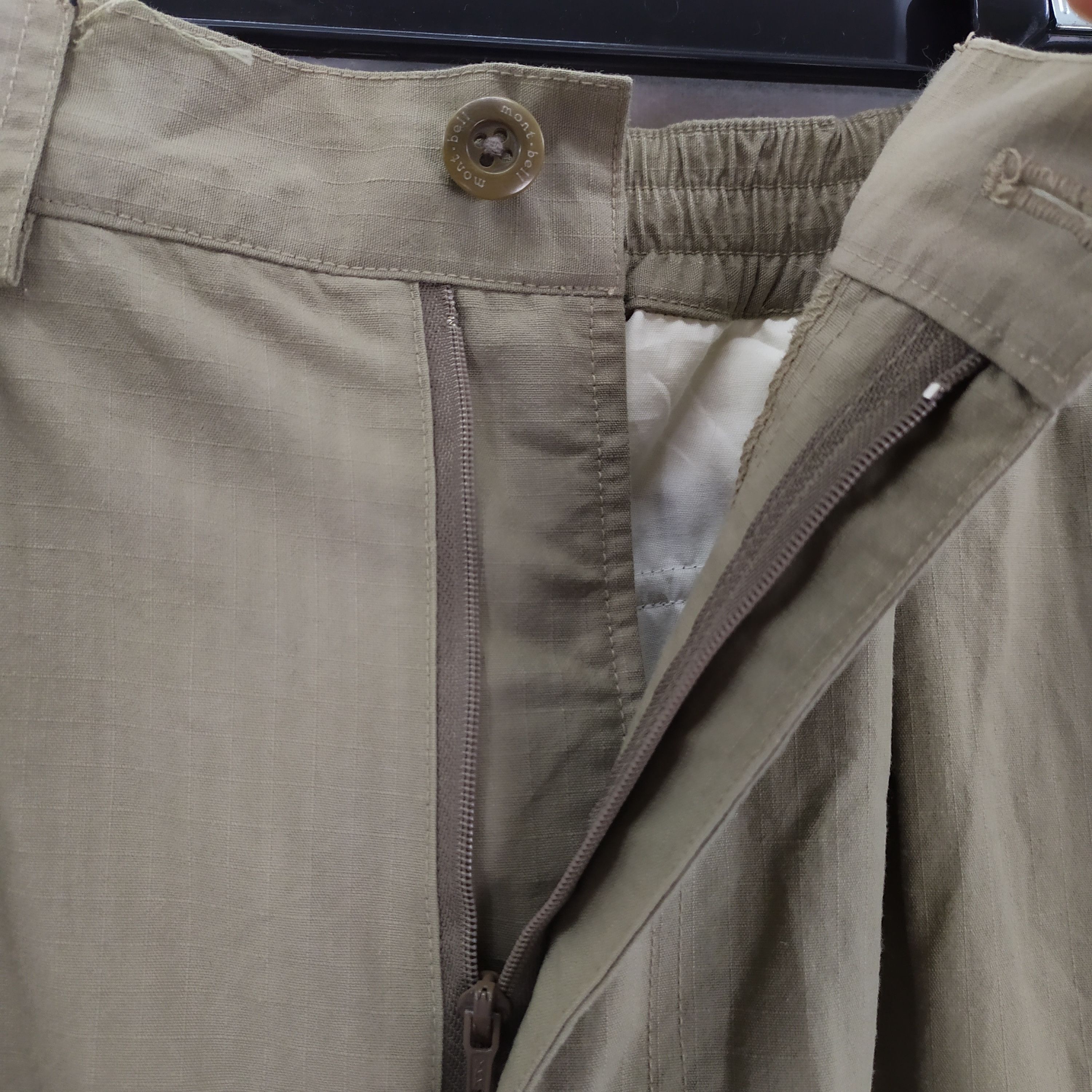 Japanese Brand × Montbell MONTBELL CARGO PANTS MULTIPOCKET TACTICAL Size US 28 / EU 44 - 5 Thumbnail