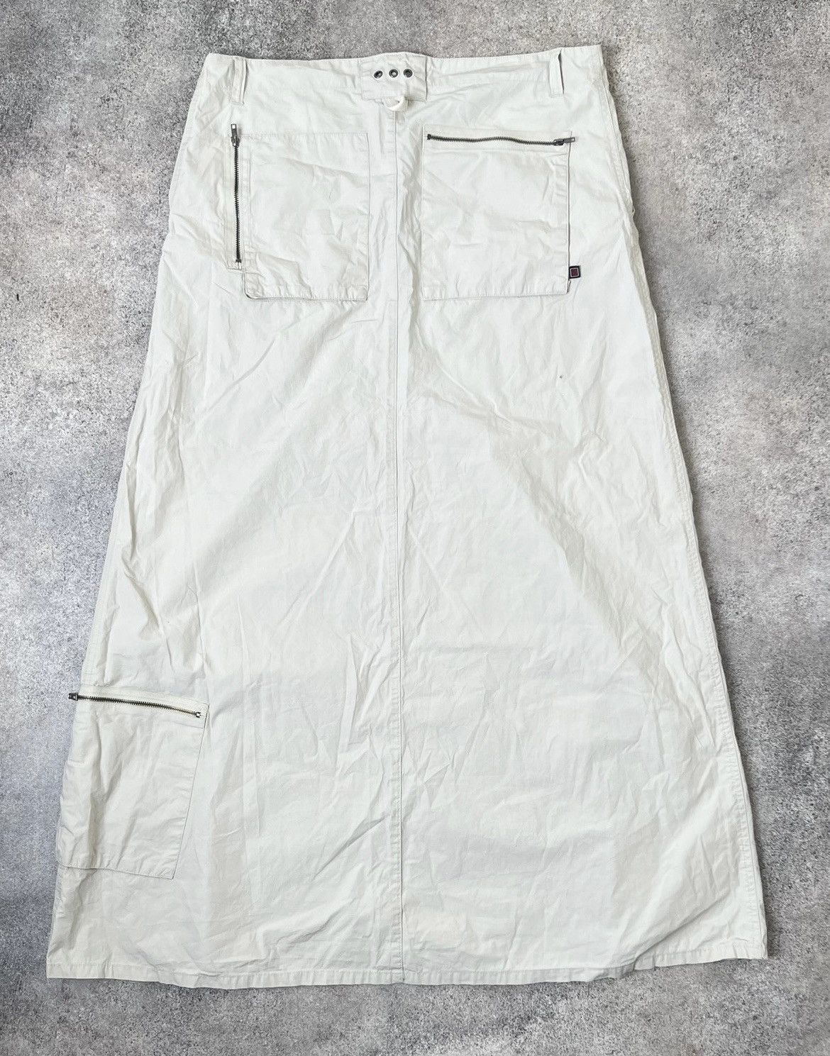 Japanese Brand × Vintage Vintage super long cargo skirt Size 29" - 4 Thumbnail