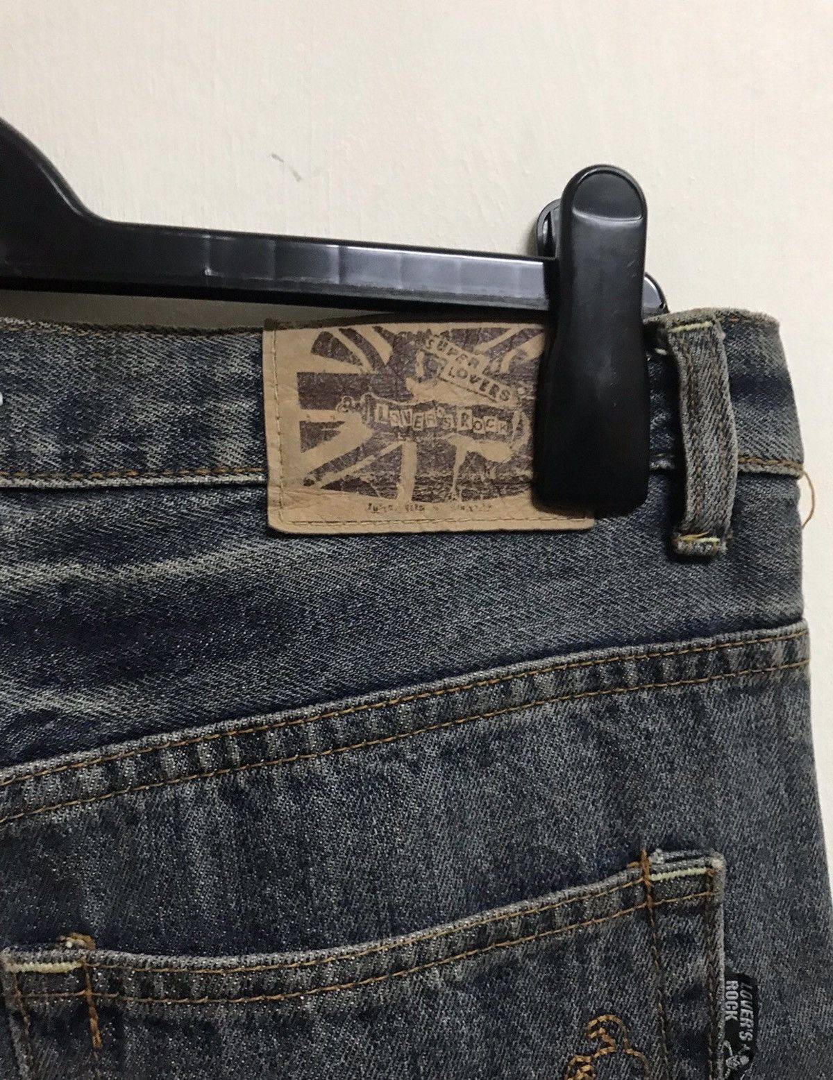 Seditionaries JAPAN BRAND SUPER LOVERS DISTRESS DENIM PATCH SKULL RARE Size US 34 / EU 50 - 5 Thumbnail