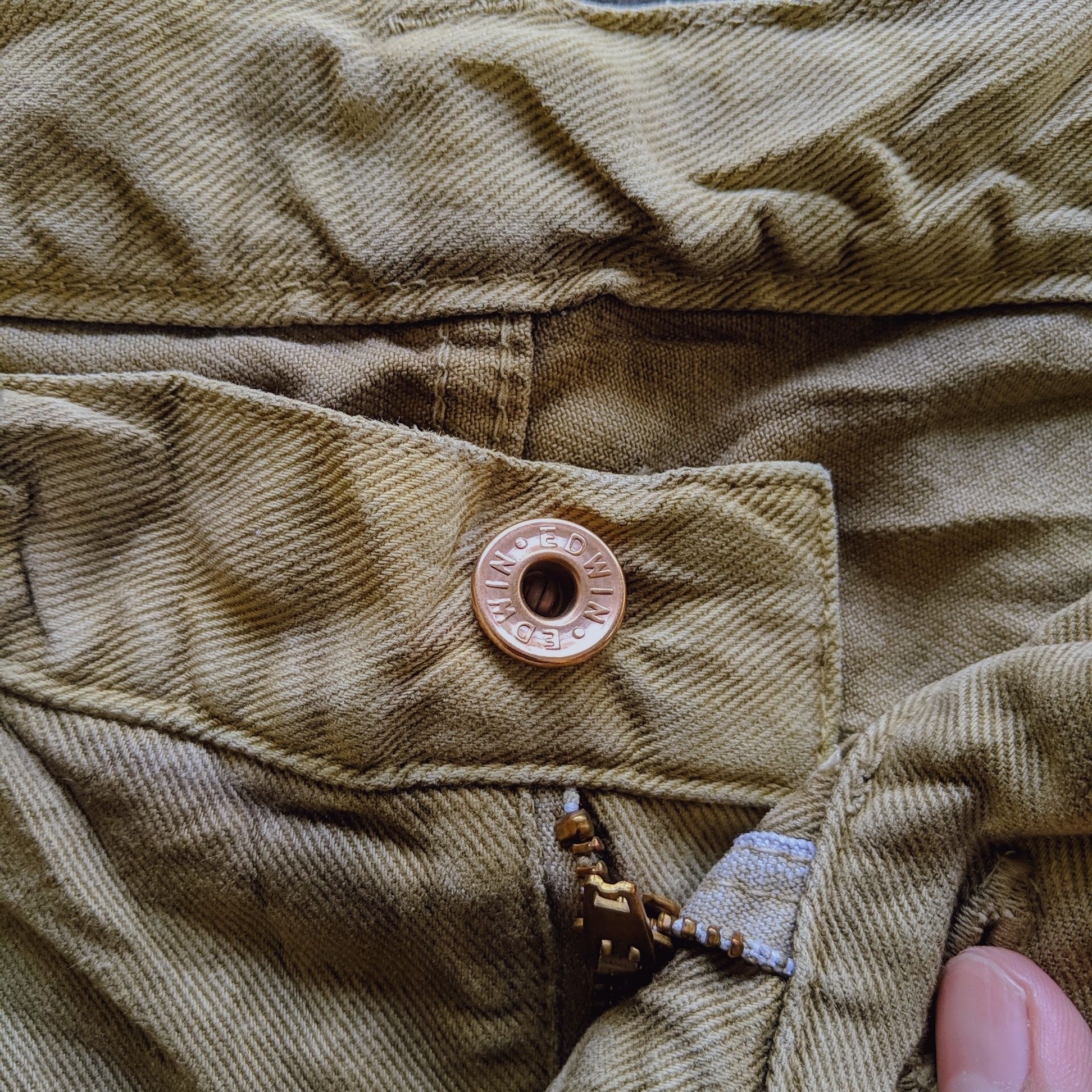 Edwin × Vintage Vintage Edwin Five Pocket Rare Colour Casual Trouser Pants Size US 30 / EU 46 - 8 Thumbnail