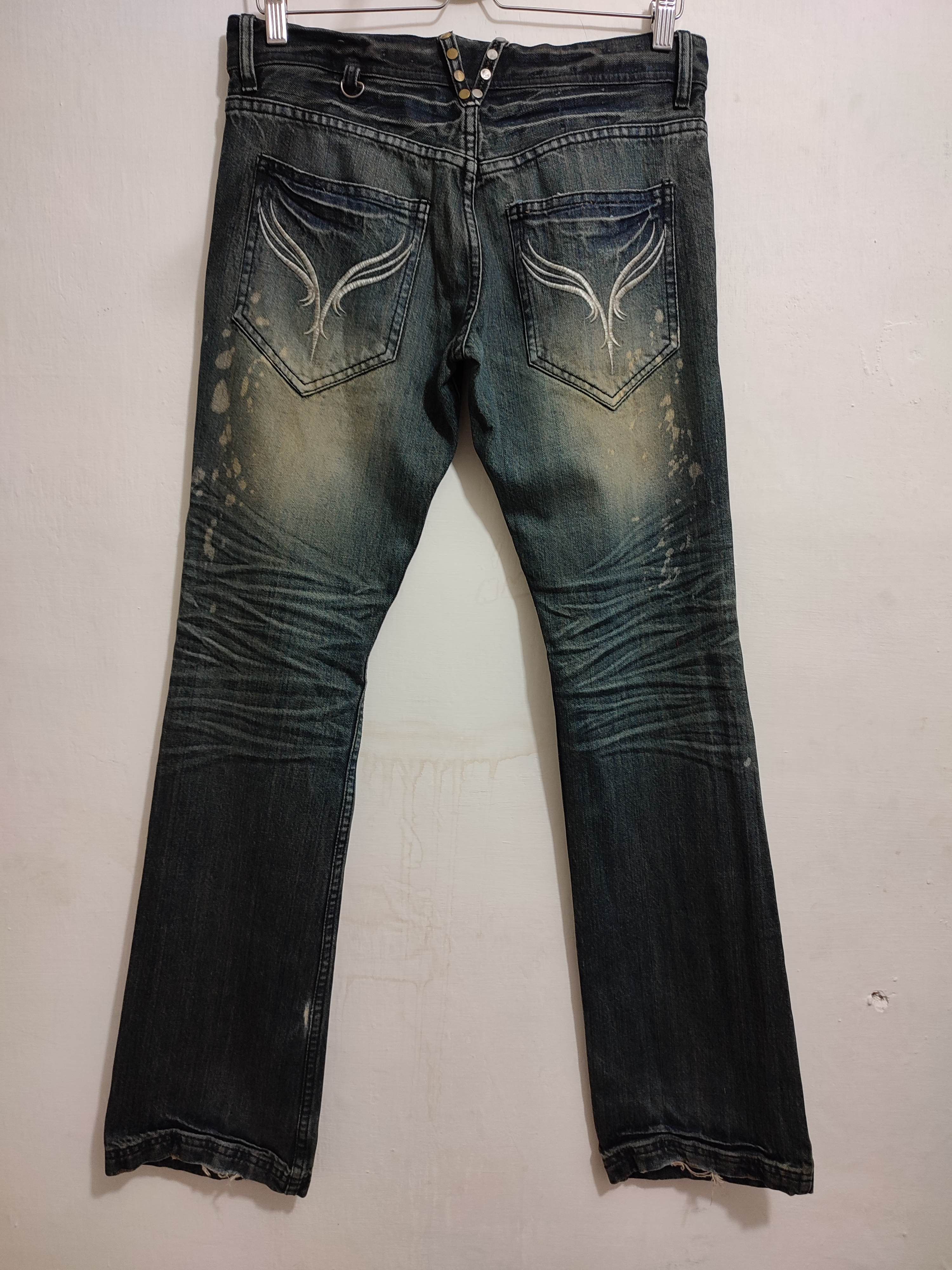 Japanese Brand 🔥Vice Fairy Japan jeans Low rise Denim pants Size US 28 / EU 44 - 8 Thumbnail