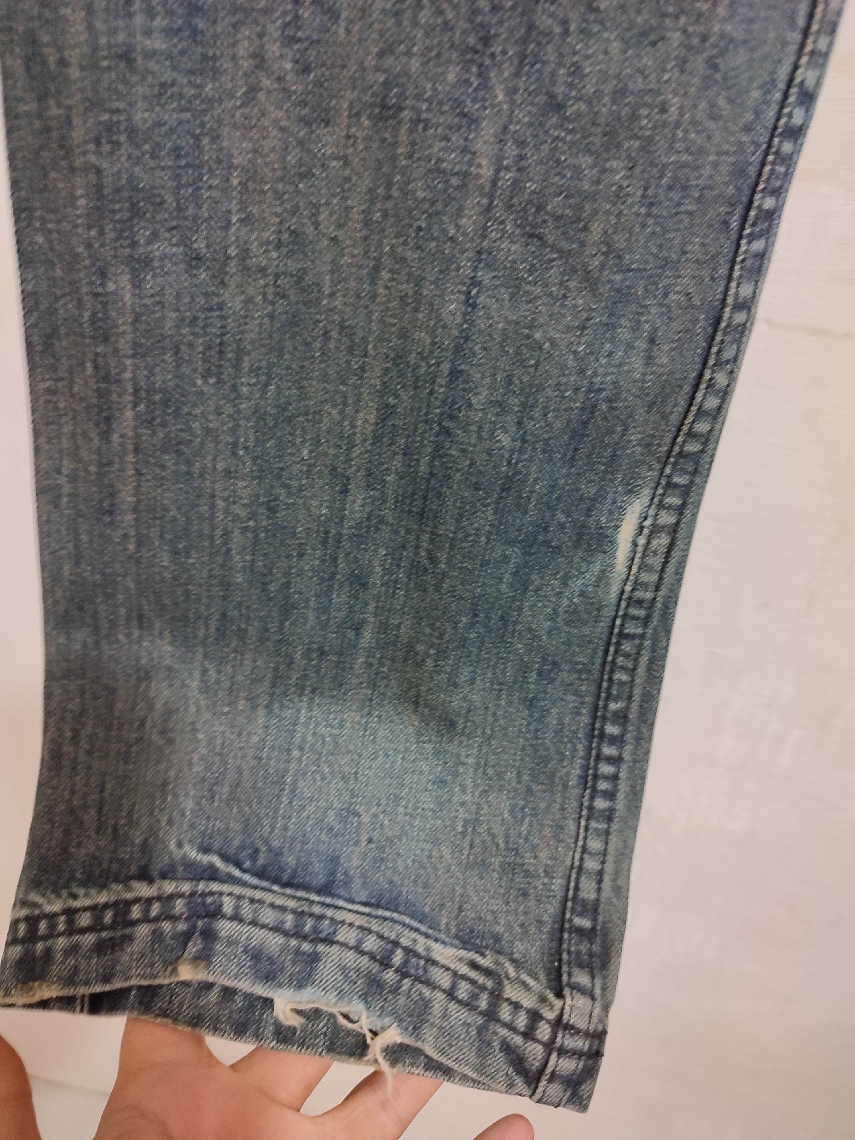 Japanese Brand 🔥Vice Fairy Japan jeans Low rise Denim pants Size US 28 / EU 44 - 12 Thumbnail