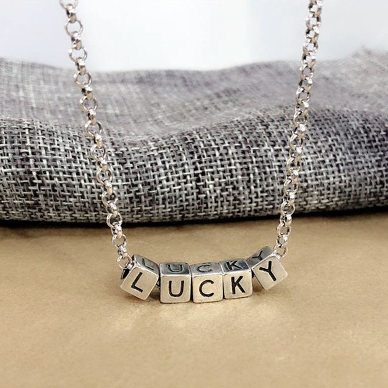 Jewelry Elegant Vintage Simple Lucky Necklace Size ONE SIZE - 5 Thumbnail