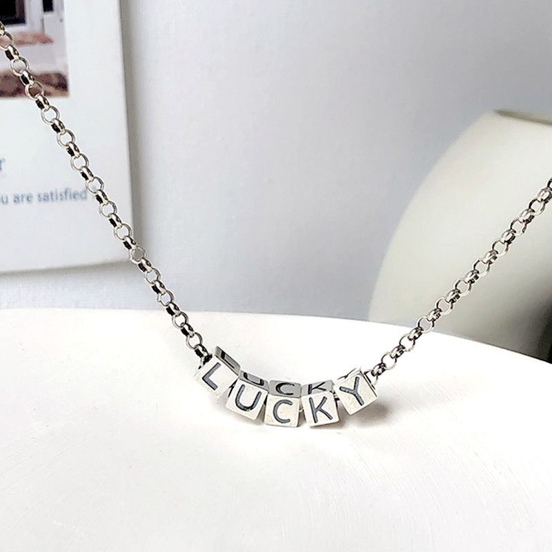 Jewelry Elegant Vintage Simple Lucky Necklace Size ONE SIZE - 1 Thumbnail