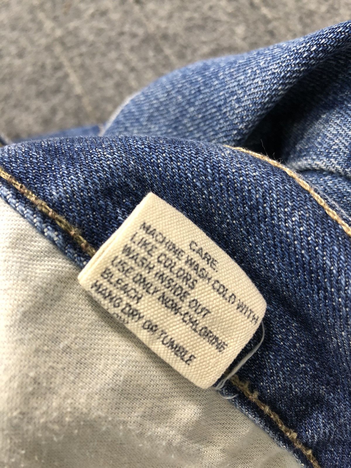 Polo Ralph Lauren 90s Polo Ralph Lauren RL Relaxed Straight Cut Indigo Denim Size US 42 / EU 58 - 17 Thumbnail