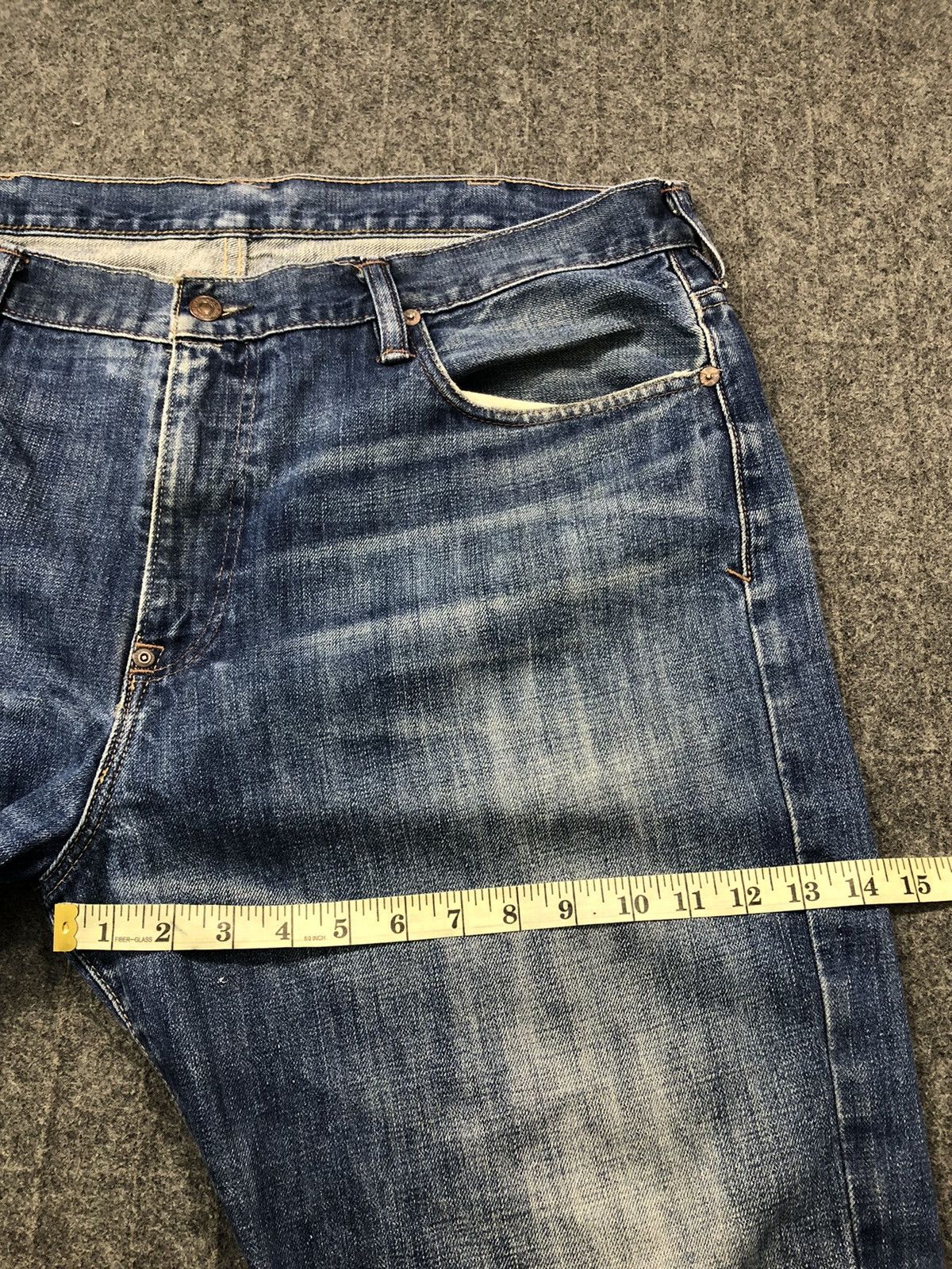 Polo Ralph Lauren 90s Polo Ralph Lauren RL Relaxed Straight Cut Indigo Denim Size US 42 / EU 58 - 20 Thumbnail