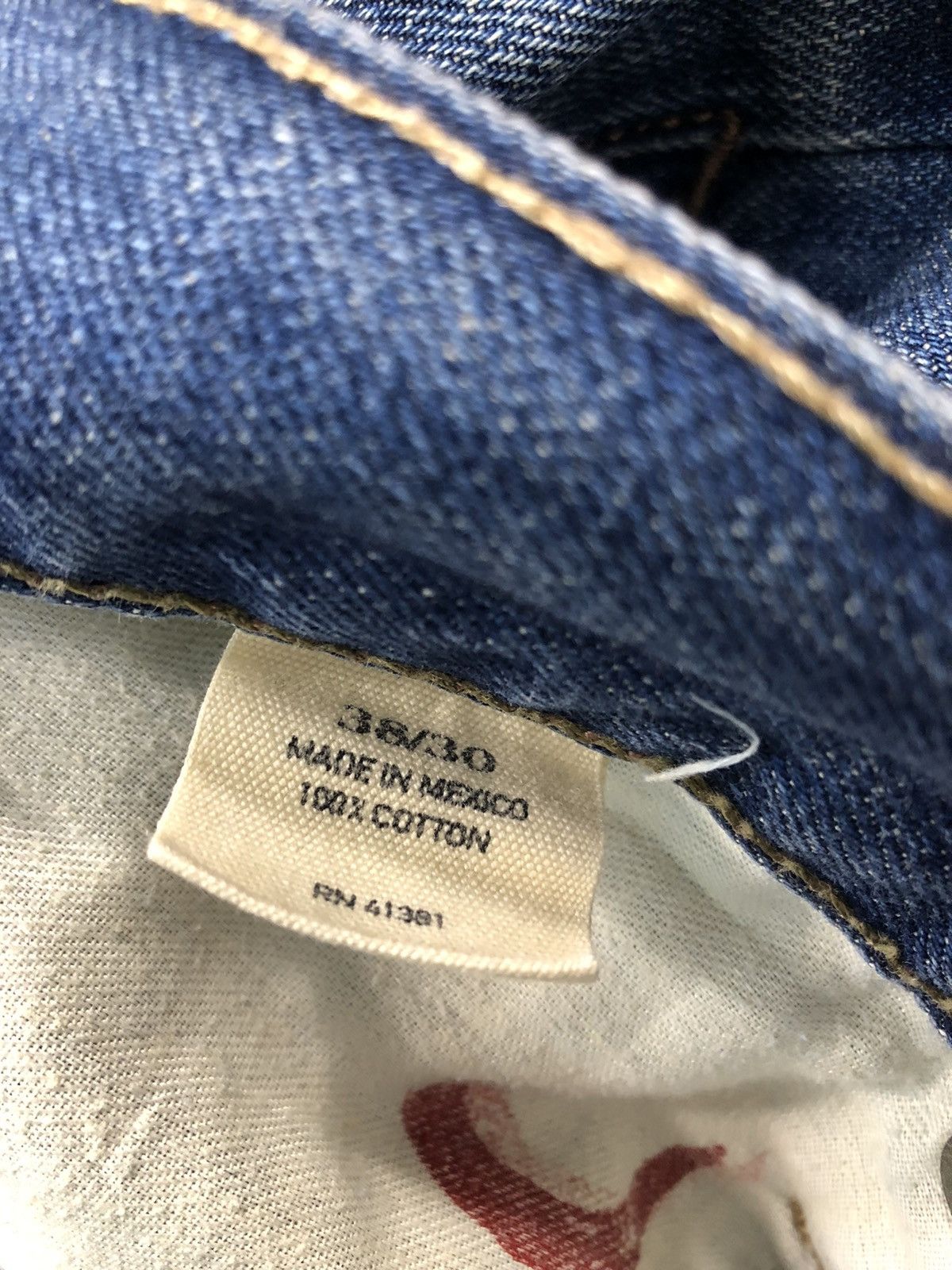 Polo Ralph Lauren 90s Polo Ralph Lauren RL Relaxed Straight Cut Indigo Denim Size US 42 / EU 58 - 16 Thumbnail
