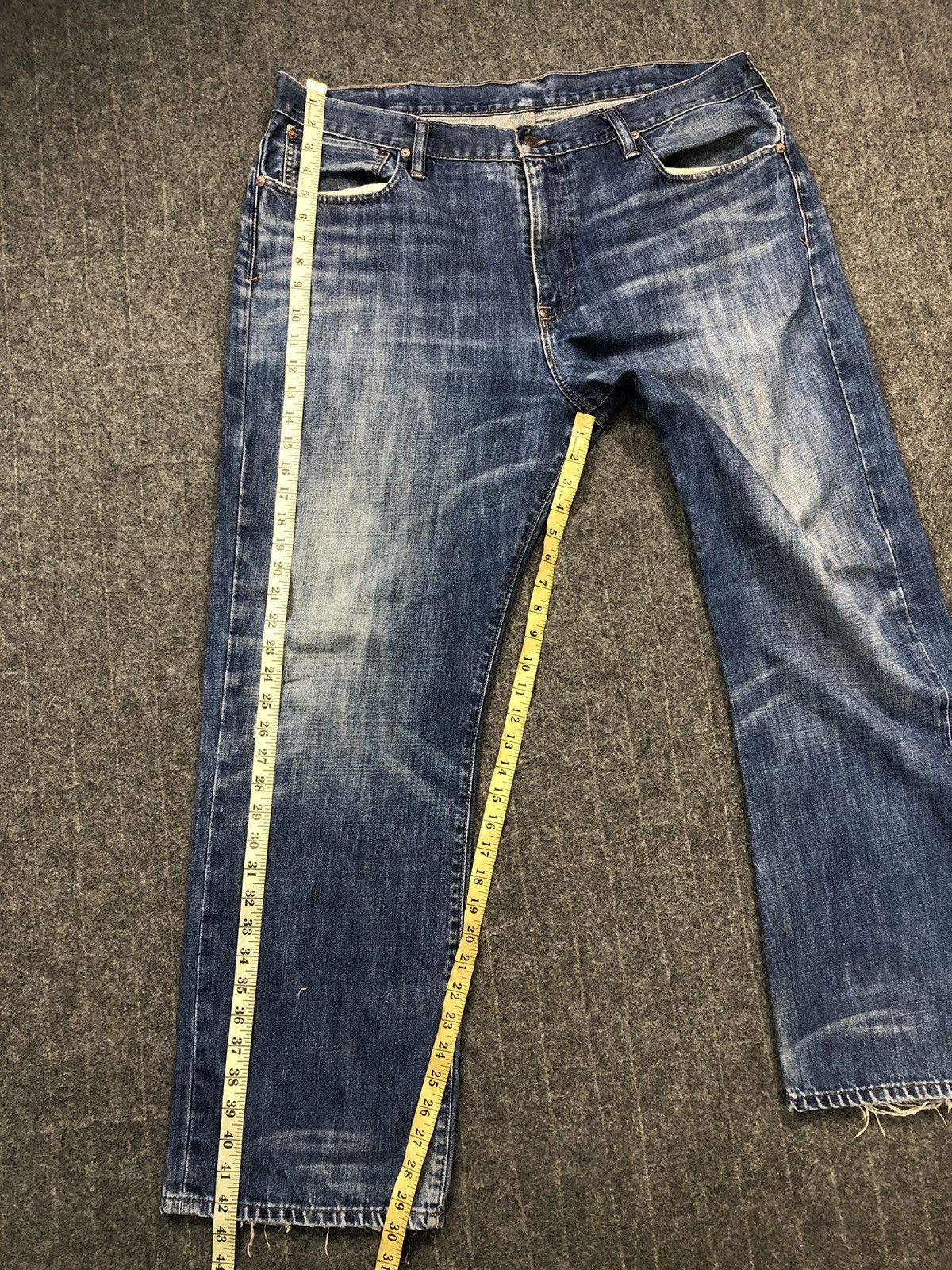 Polo Ralph Lauren 90s Polo Ralph Lauren RL Relaxed Straight Cut Indigo Denim Size US 42 / EU 58 - 19 Thumbnail