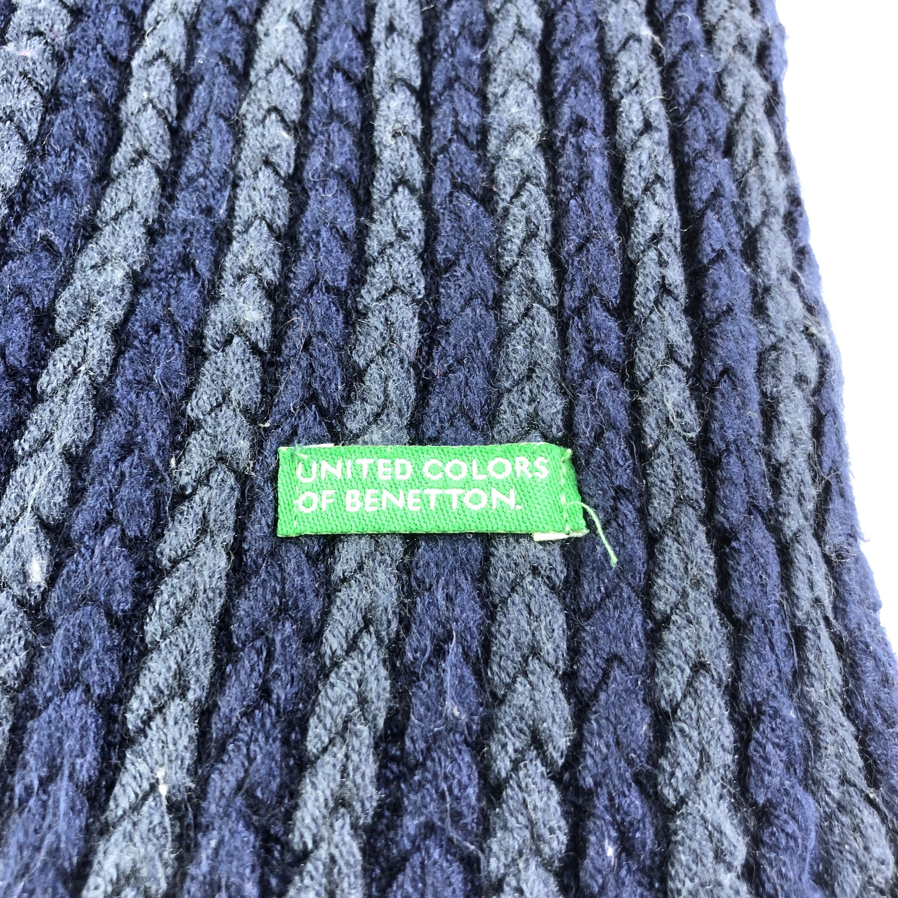 United Colors Of Benetton Knit Scarf Muffler V1501
