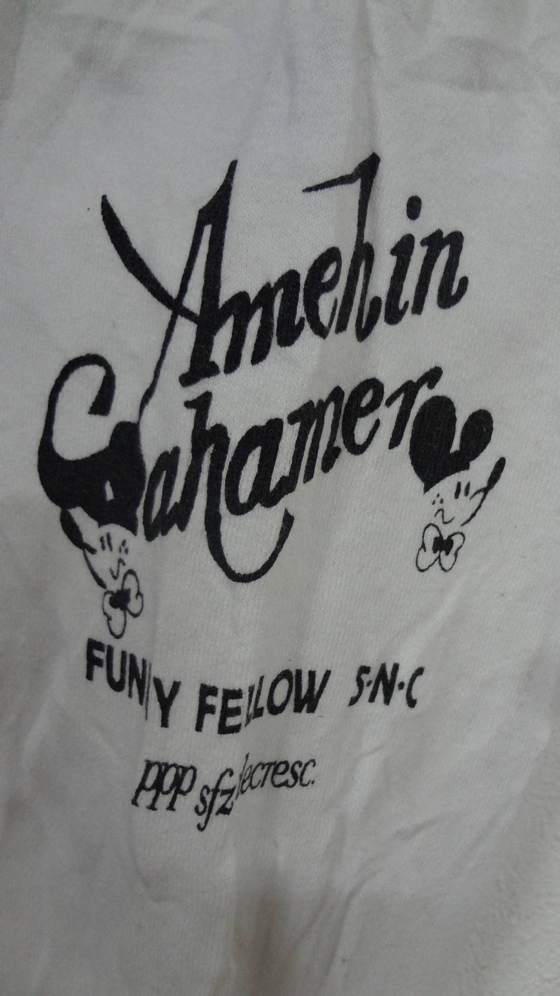 Vintage vintage funny fellow sweatshirts Size US M / EU 48-50 / 2 - 2 Thumbnail