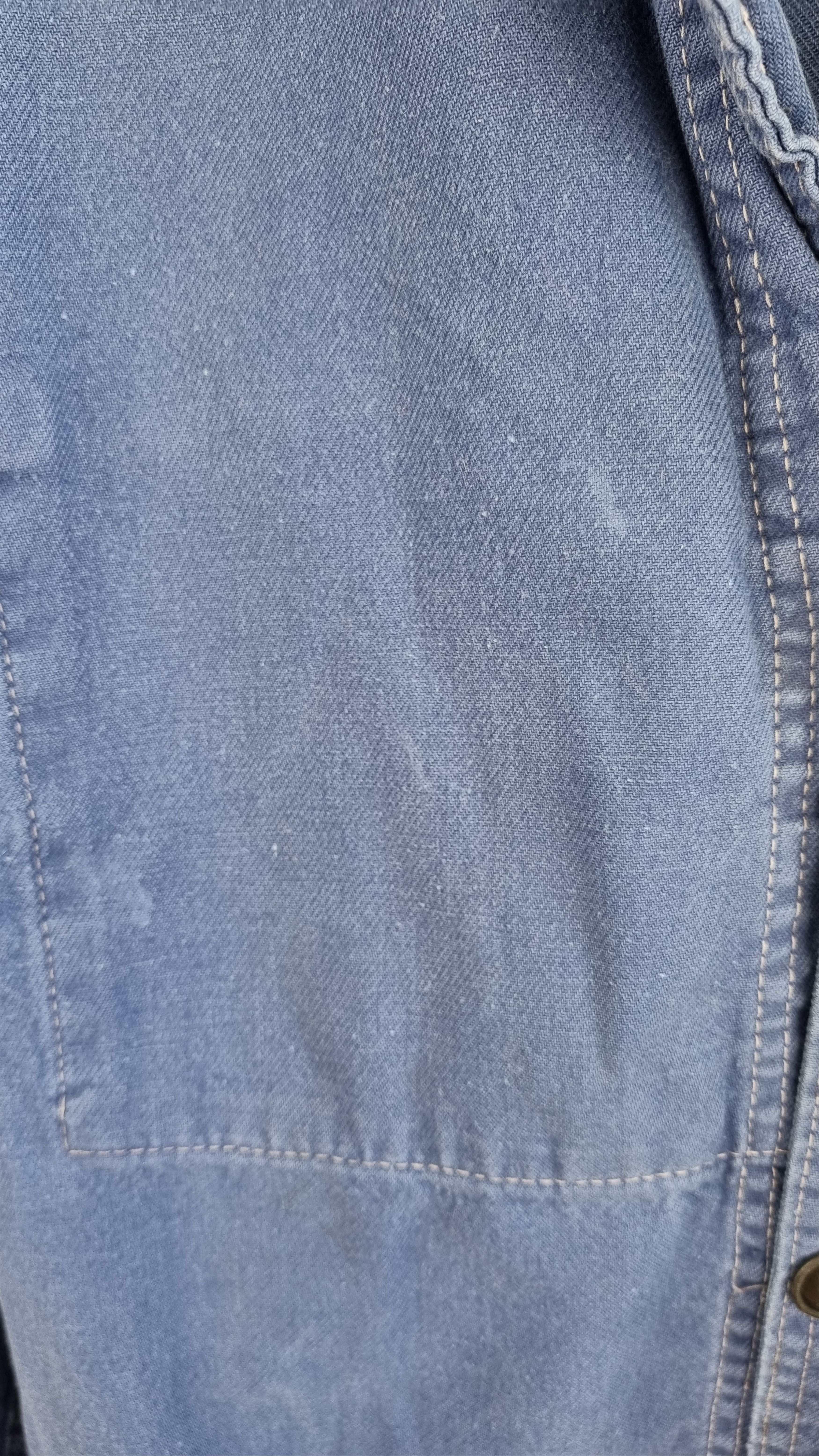 Le Laboureur × Vetra Rare 60s Faded Chore French Worker jacket Size US M / EU 48-50 / 2 - 15 Thumbnail