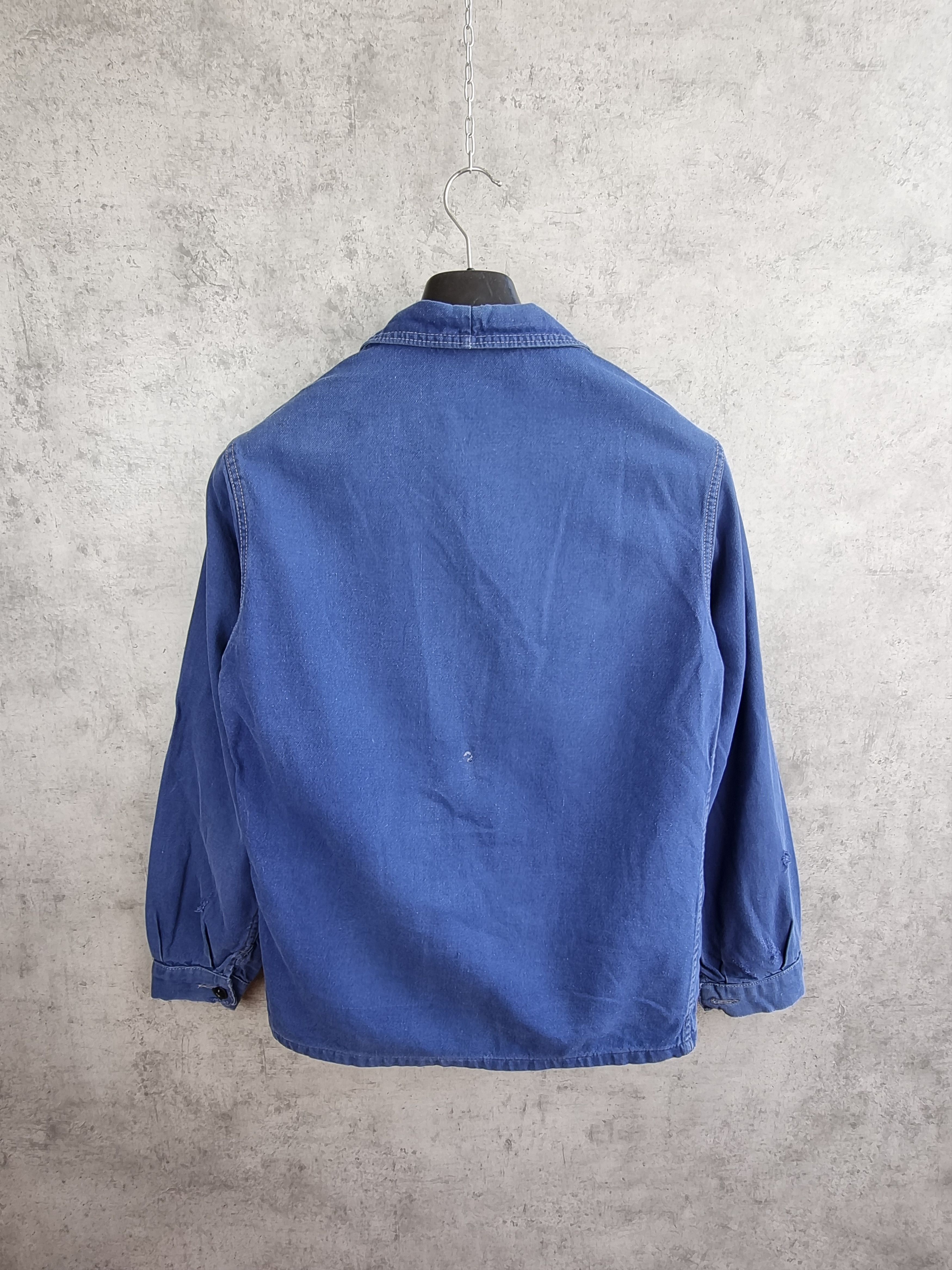 Le Laboureur × Vetra Rare 60s Faded Chore French Worker jacket Size US M / EU 48-50 / 2 - 7 Thumbnail