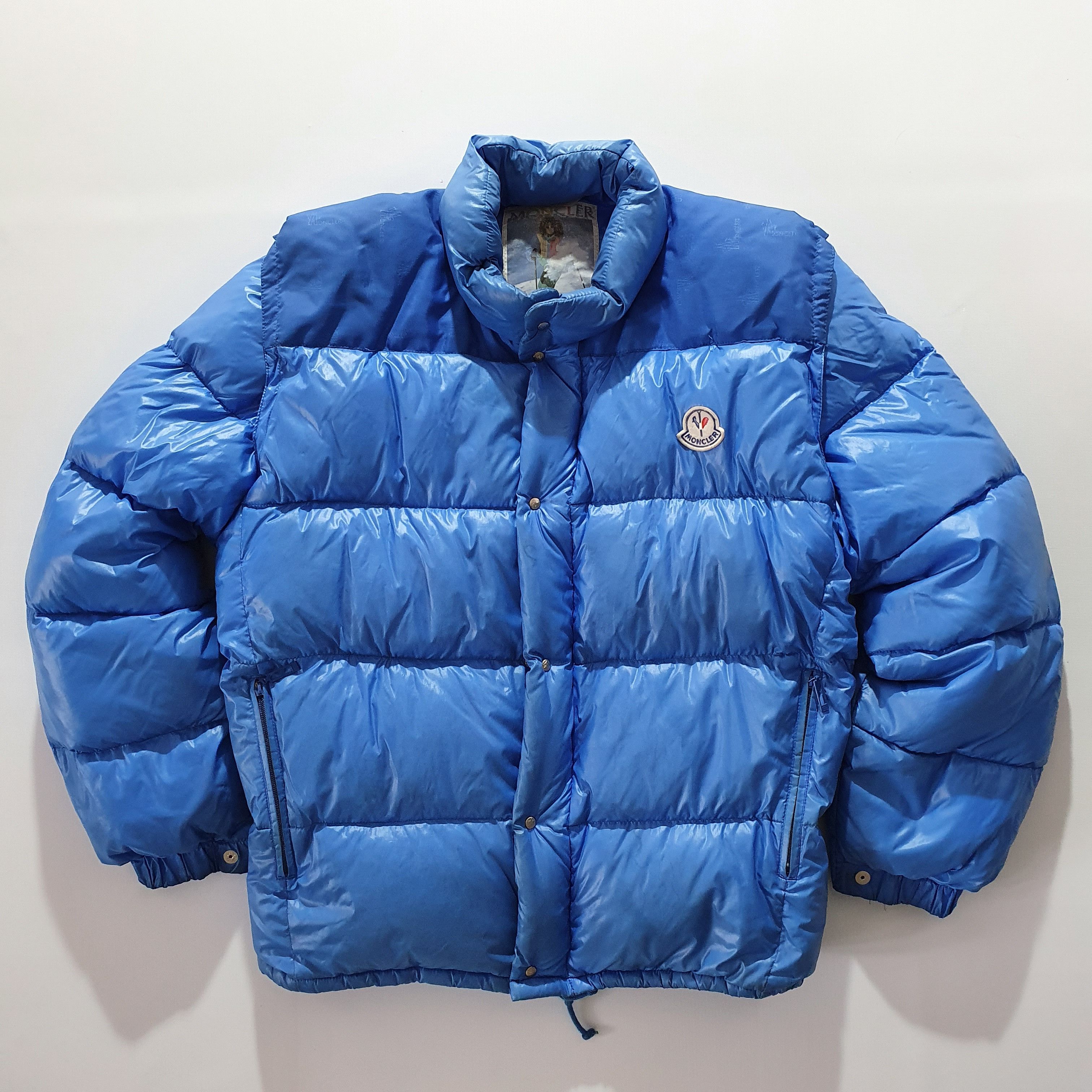 Moncler × Vintage 80s Detachable Arms Moncler Grenoble Down Vest Jacket Size US L / EU 52-54 / 3 - 20 Thumbnail